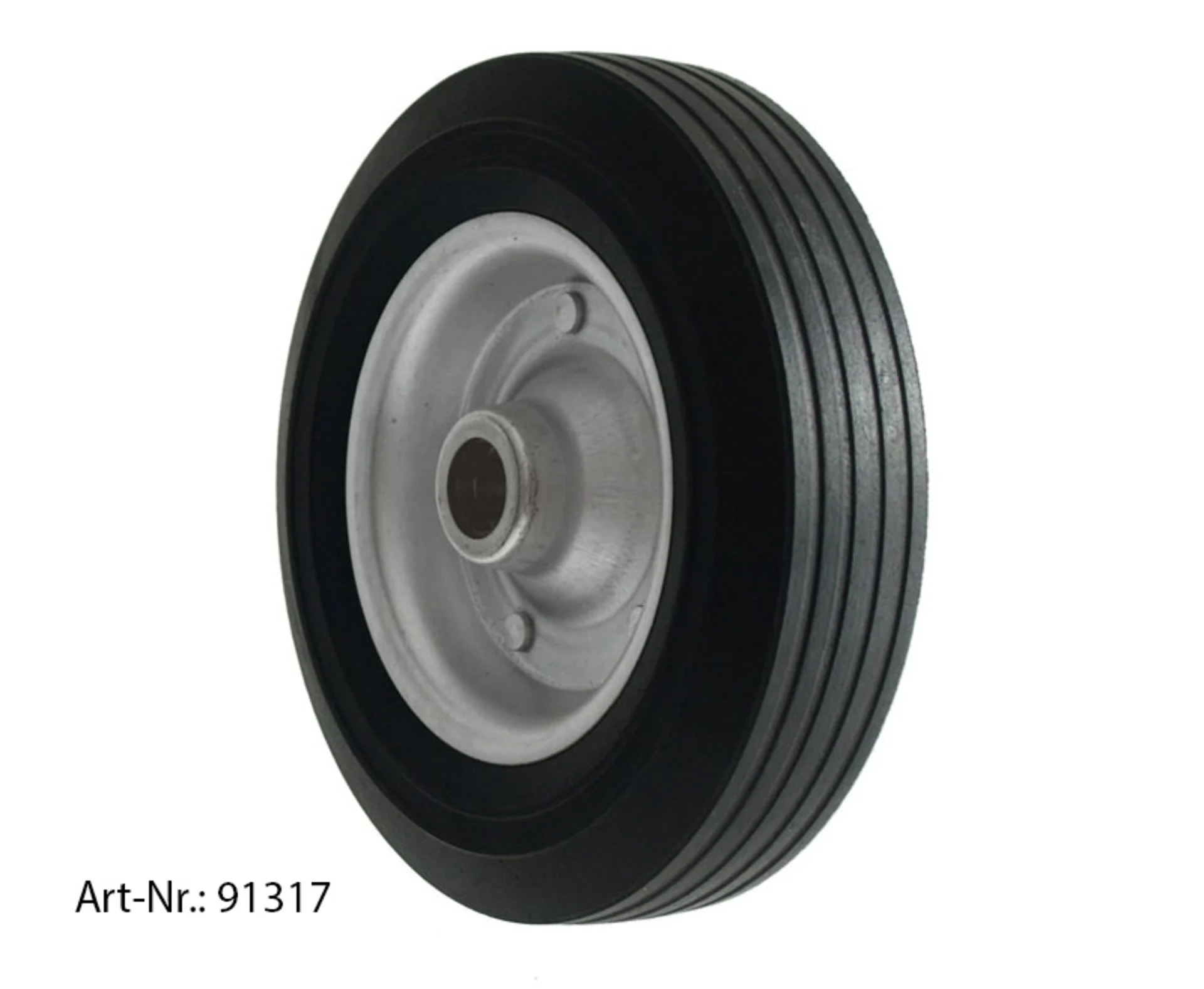 Roue 205x61 plastique