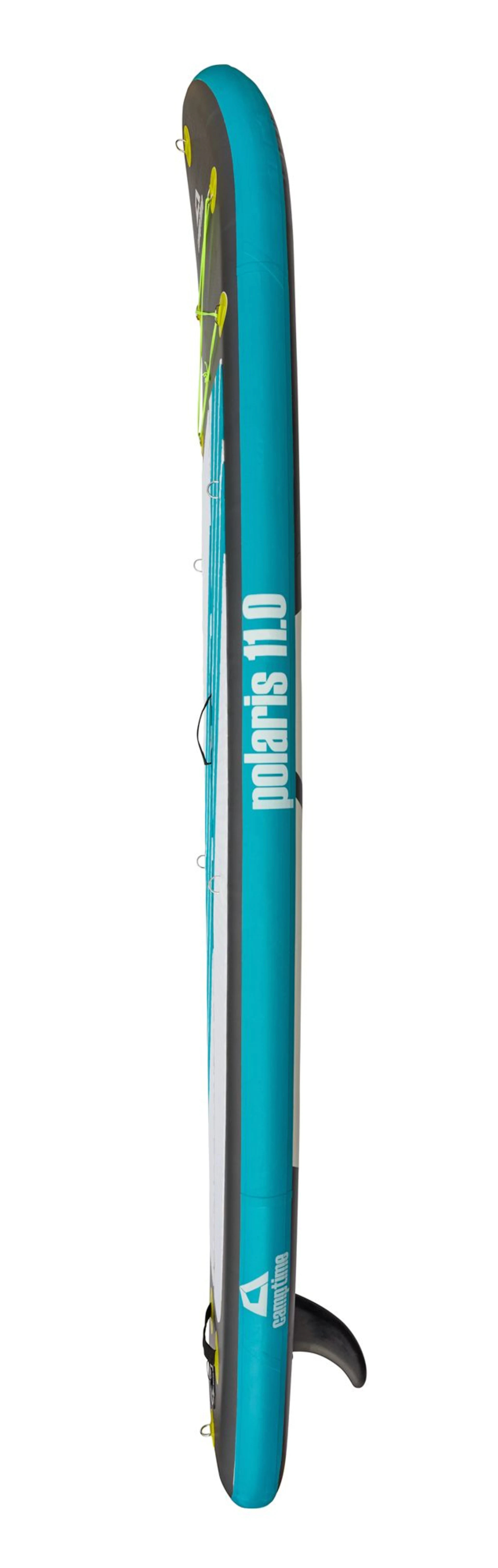 Camptime Polaris 11.0 SUP Set planche de stand up paddling gonflable avec pagaies et pompe à air incluses