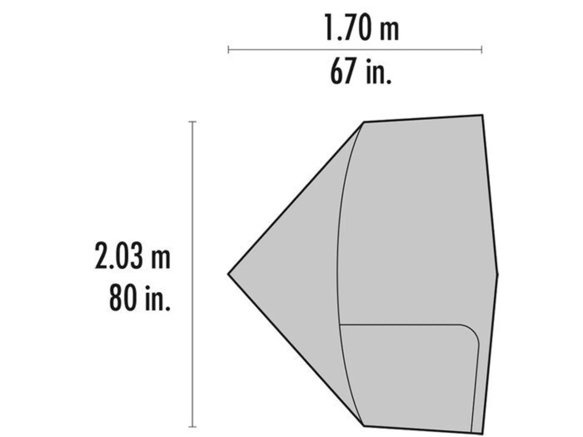MSR Gear Shed Zelterweiterung für Elixir und Hubba Zelte grey MSR Gear Shed Zelterweiterung für Elixir und Hubba Zelte grey
