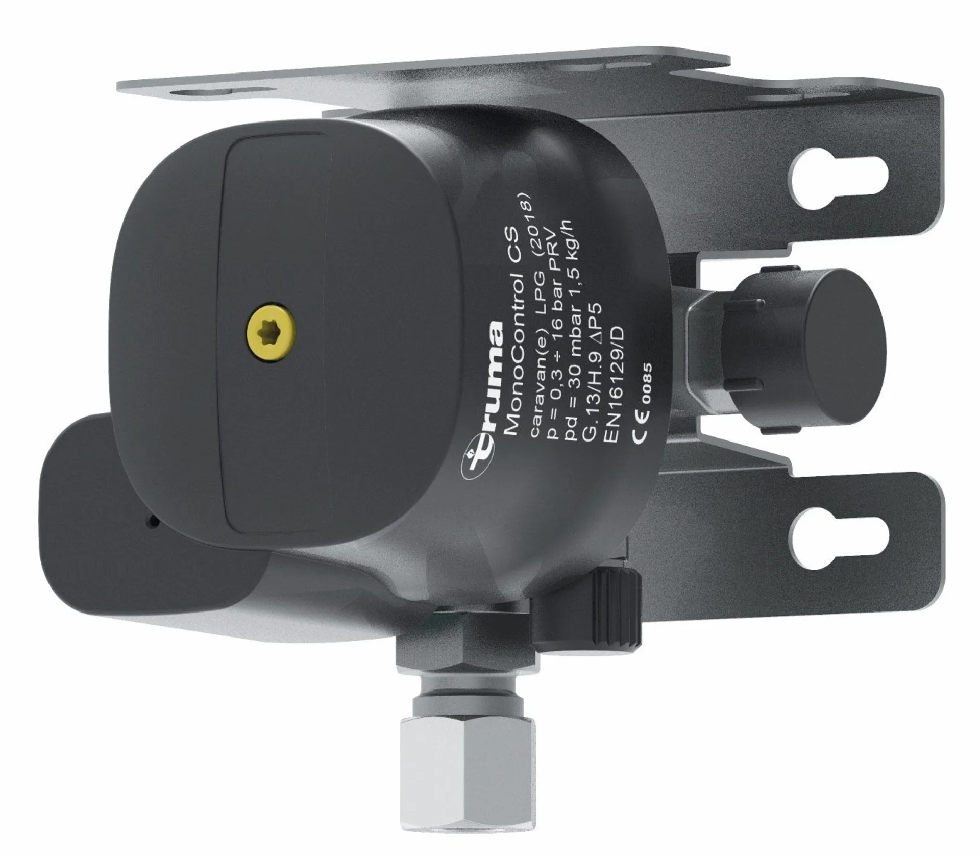 Truma MonoControl CS Gasdruckregler Horizontal/Vertikal
