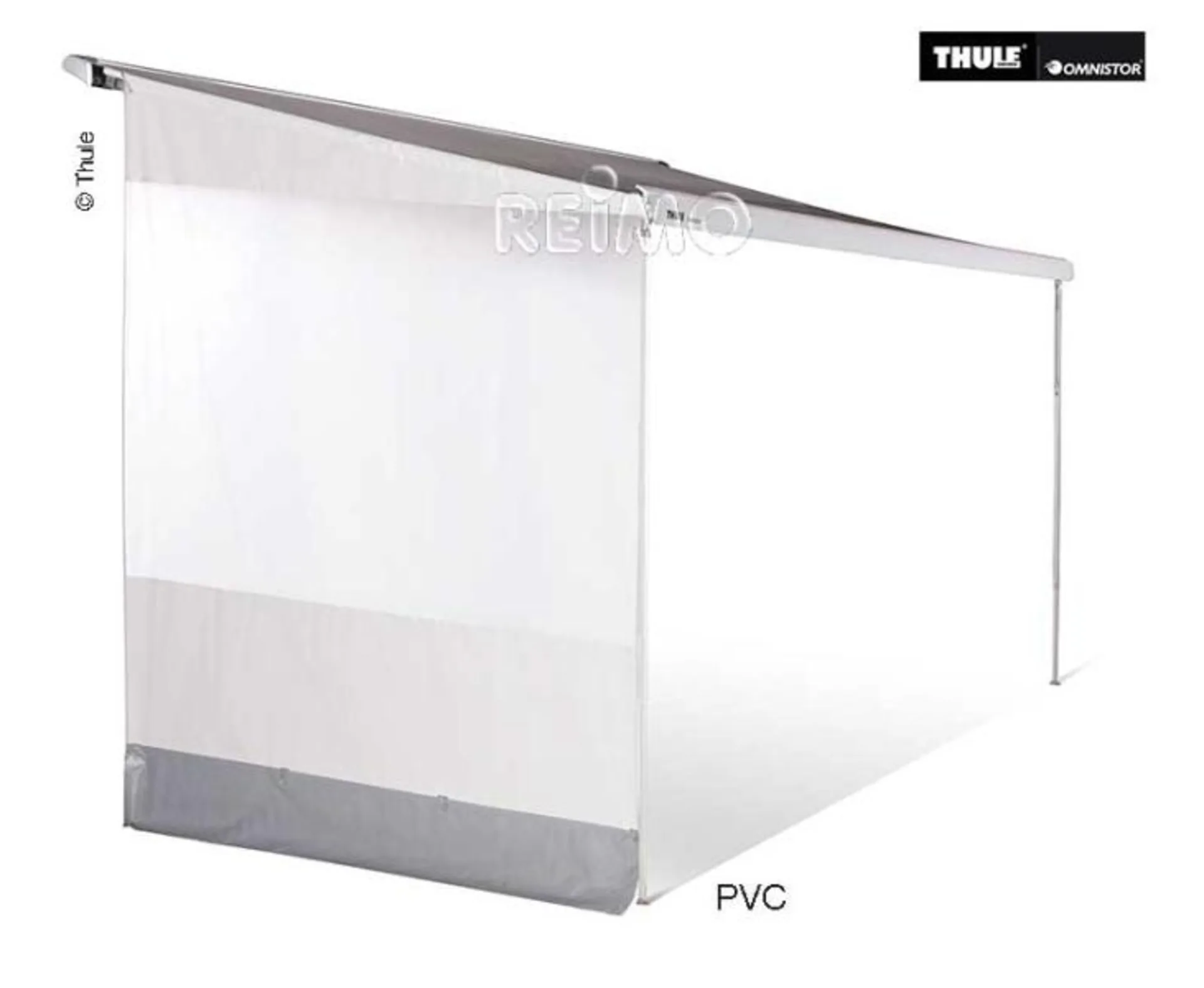 Thule Rain Blocker G2 Side Seitenwand Medium Anbauhöhe 2,25 - 2,44 Meter Markisenauszug 2,75 Meter