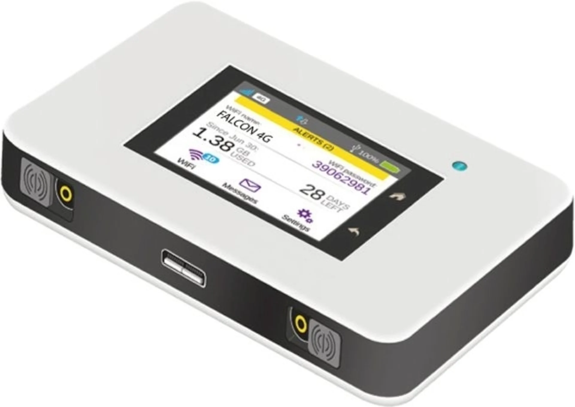 Falcon EVO 5G LTE Dachantenne mit mobilem 300 Mbit/s 4G Router
