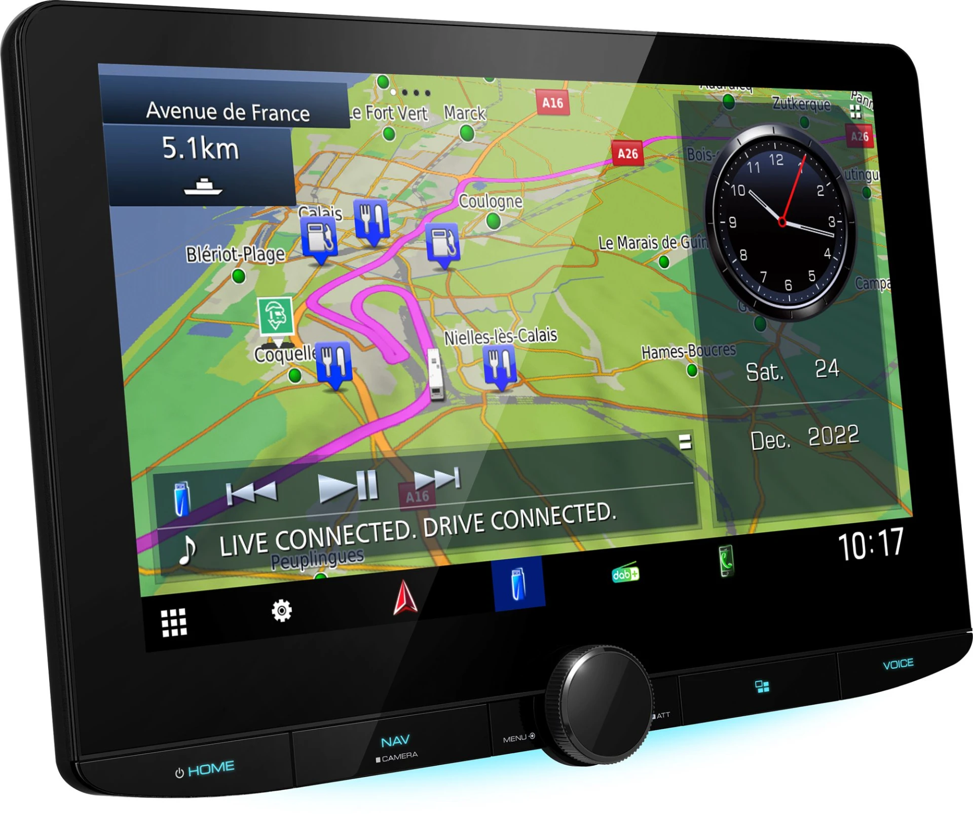 Kenwood Moniceiver DNR992RVS 10,1 Zoll Kenwood Moniceiver DNR992RVS 10,1 Zoll