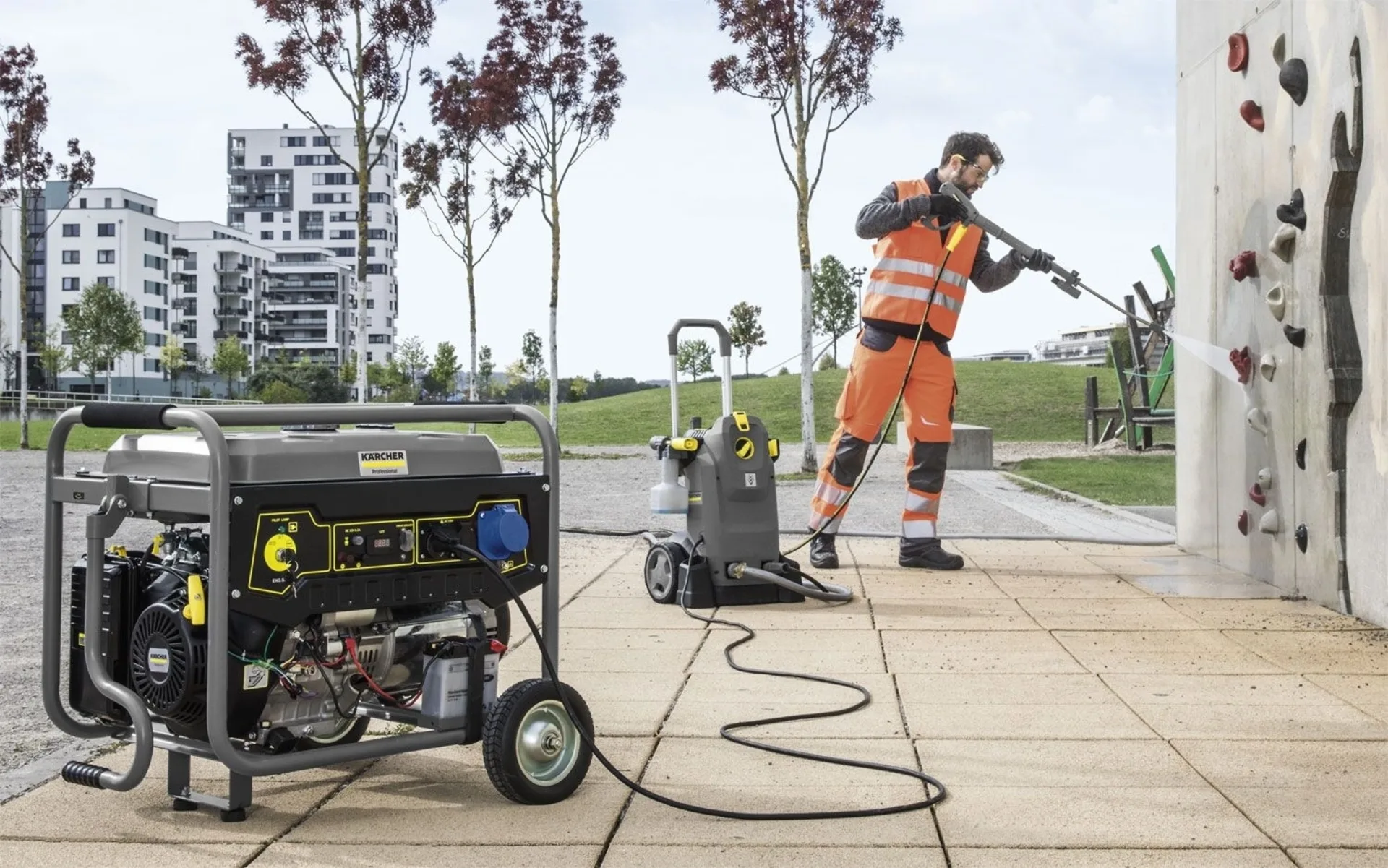 Kärcher PGG 8/3 Générateur d'électricité à cadre / générateur triphasé 7 kW