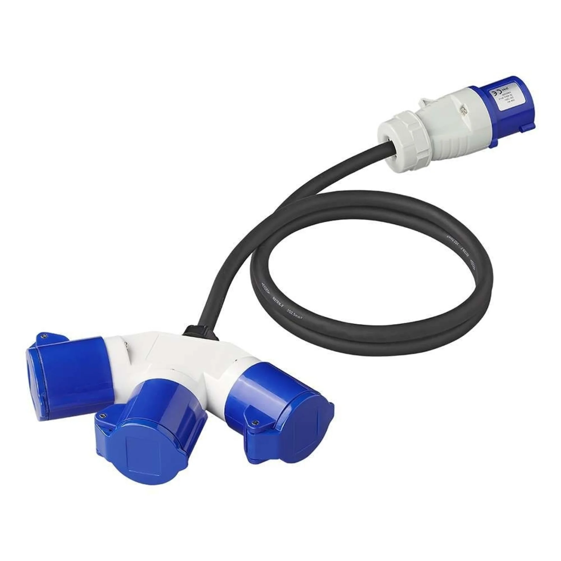 Distributeur PAT CEE 3 compartiments 16 A 150 cm 3 x 2,5 mm