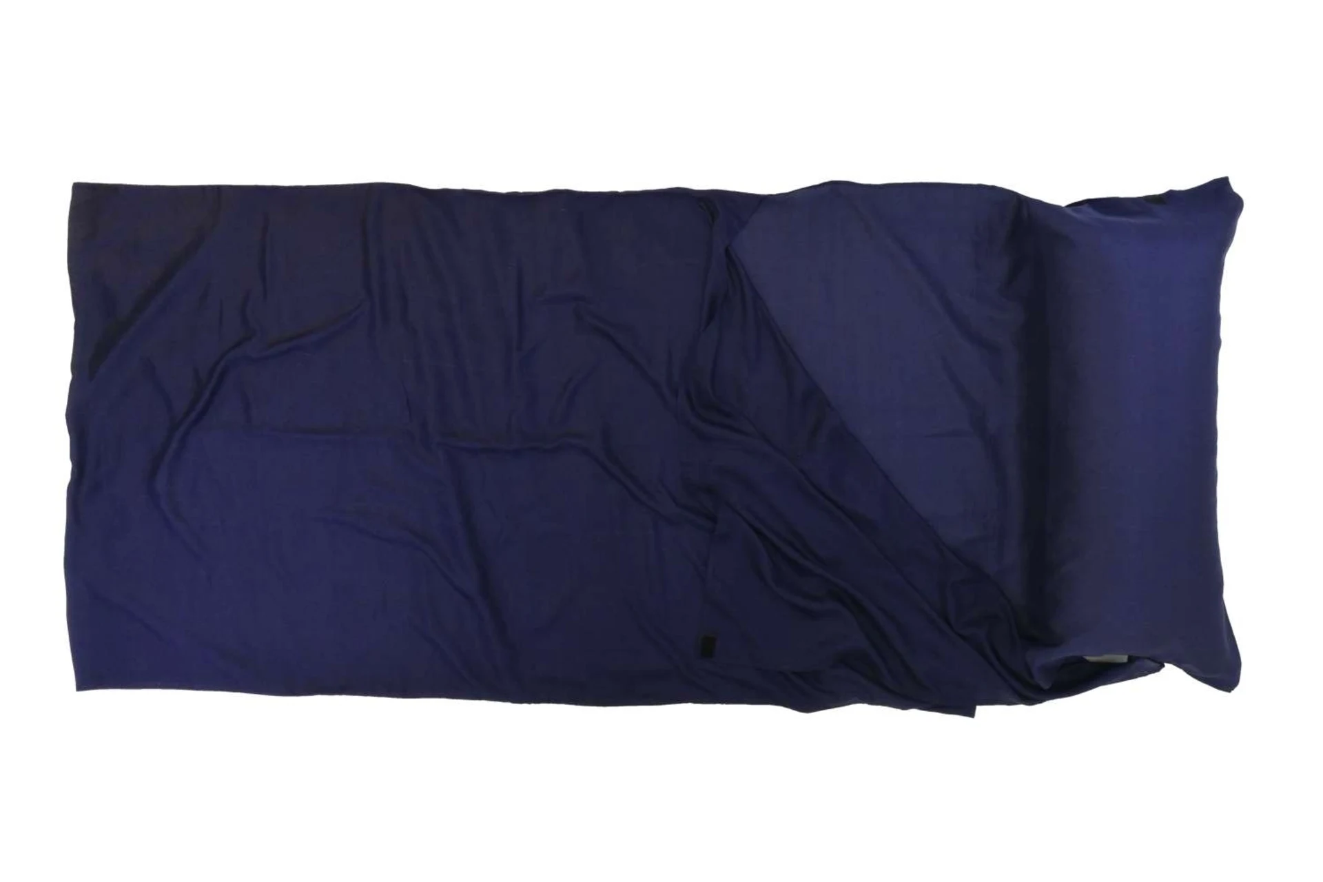 Origin Outdoors - Doublure de sac de couchage en soie, bleu roi Origin Outdoors - Doublure de sac de couchage en soie, bleu roi