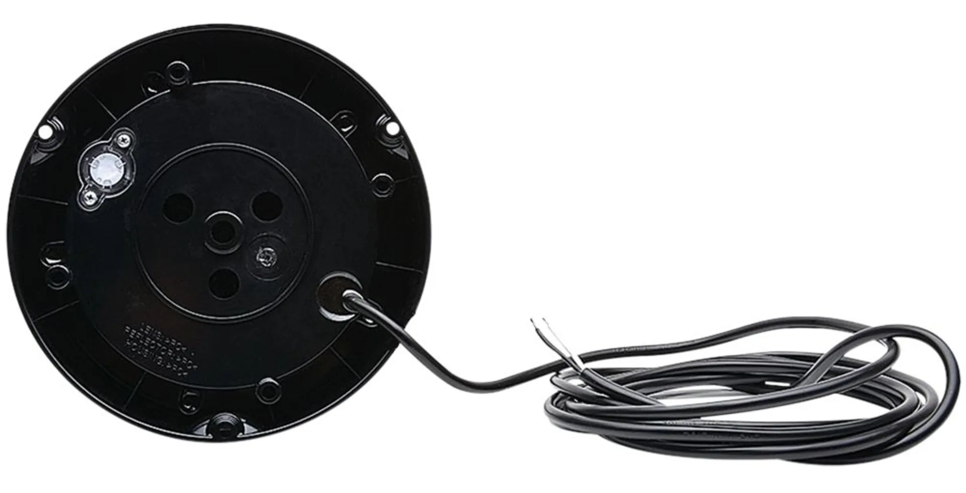 WAS LED-Blitzleuchte 12/24 V transp. + gelb. Licht