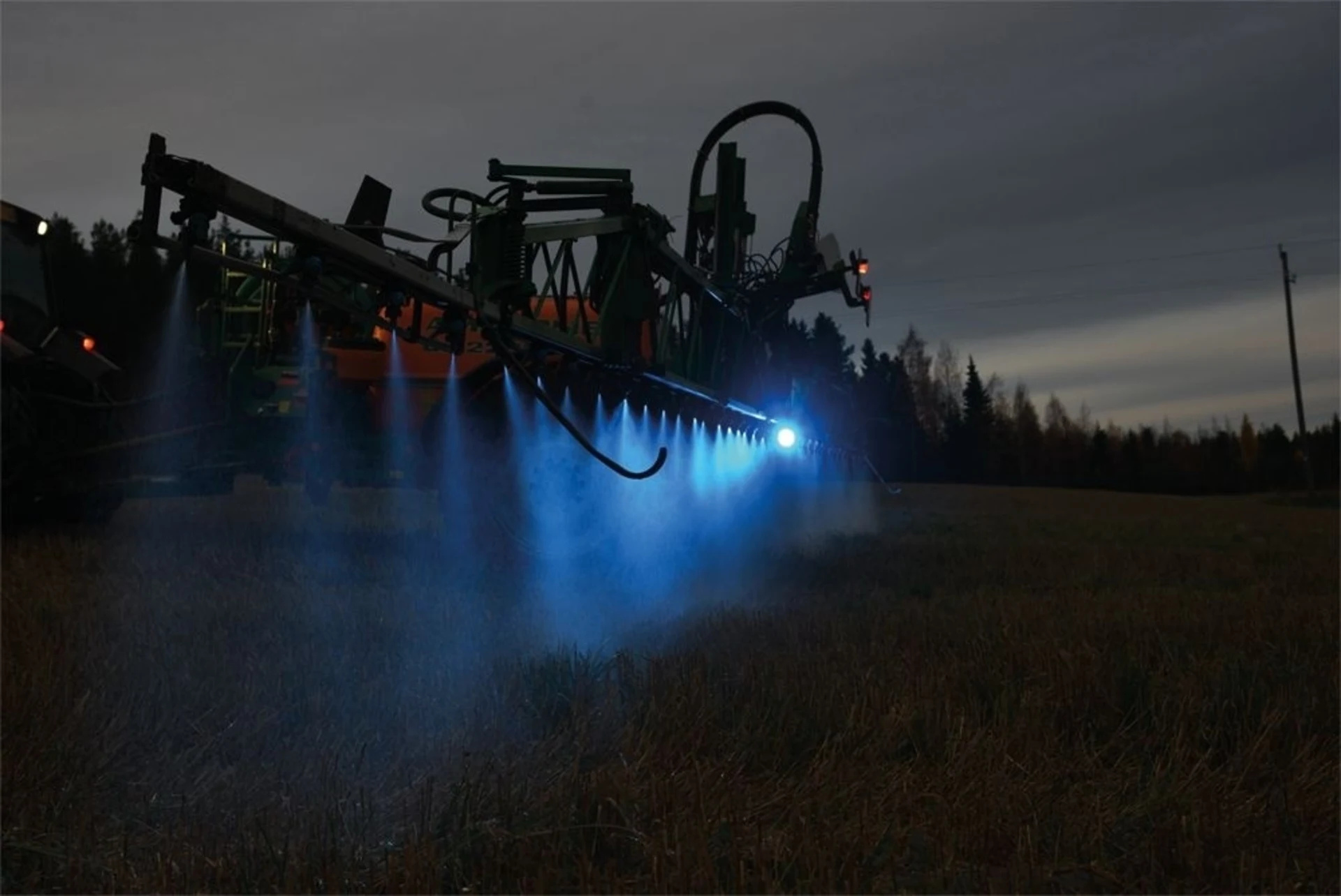 Nordic SCORPIUS 400 Blue lampe de travail LED.