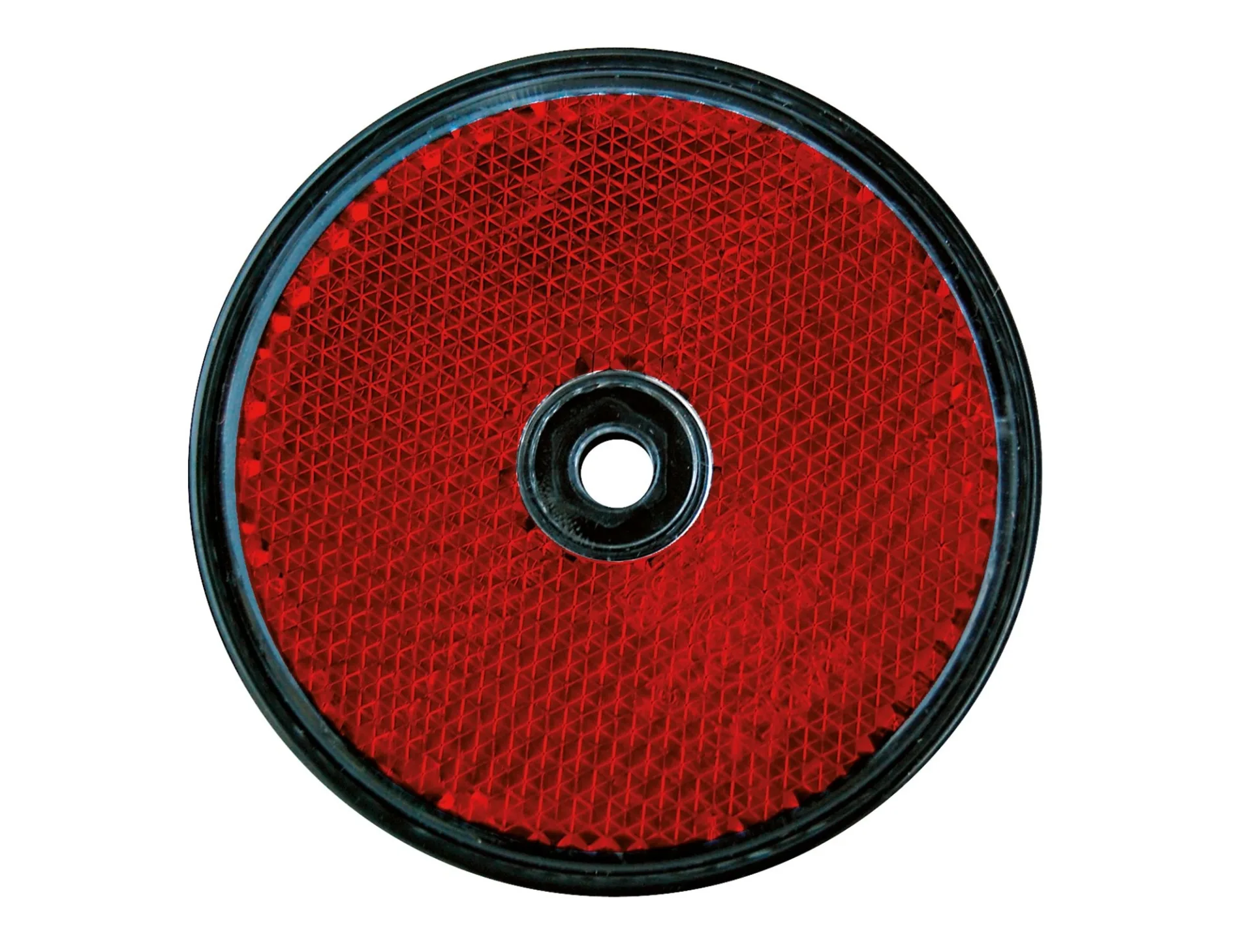 Réflecteurs LAS, lot de 2, 60 mm, ronds, rouges