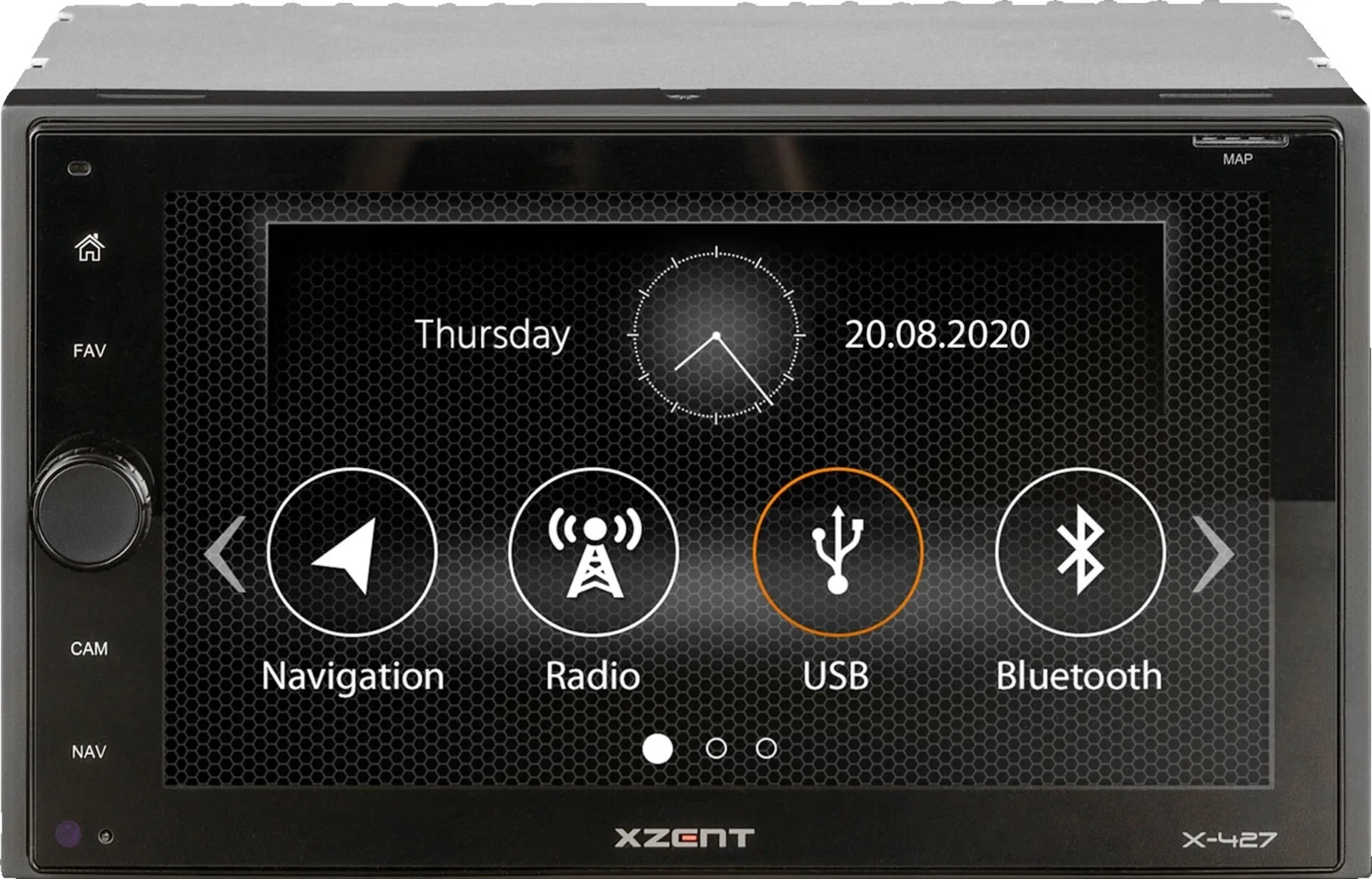 Xzent X-427 2-DIN Naviceiver Infotainmentsystem