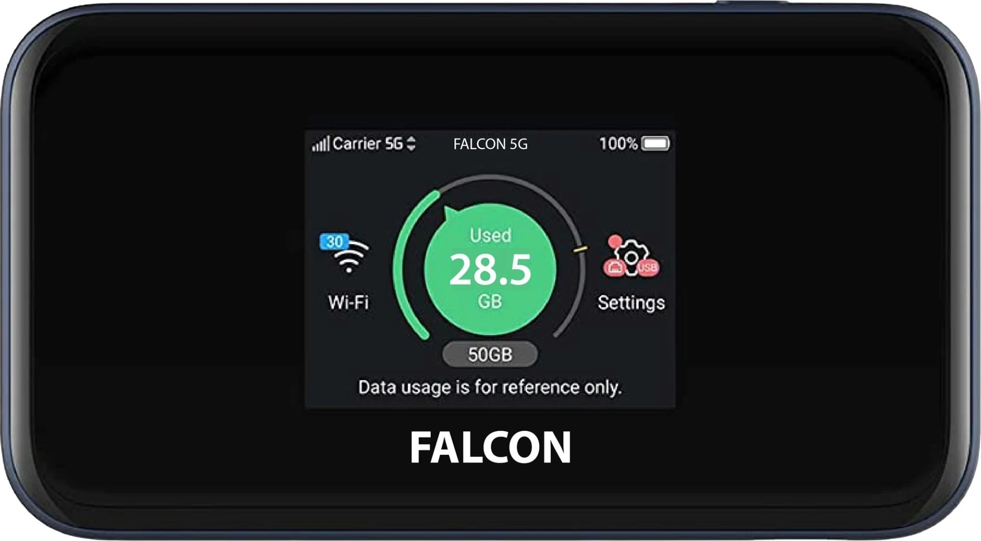 Falcon DIY 5G LTE Fensterantenne mit mobilem 1800 Mbit/s 5G Cat 20 Router