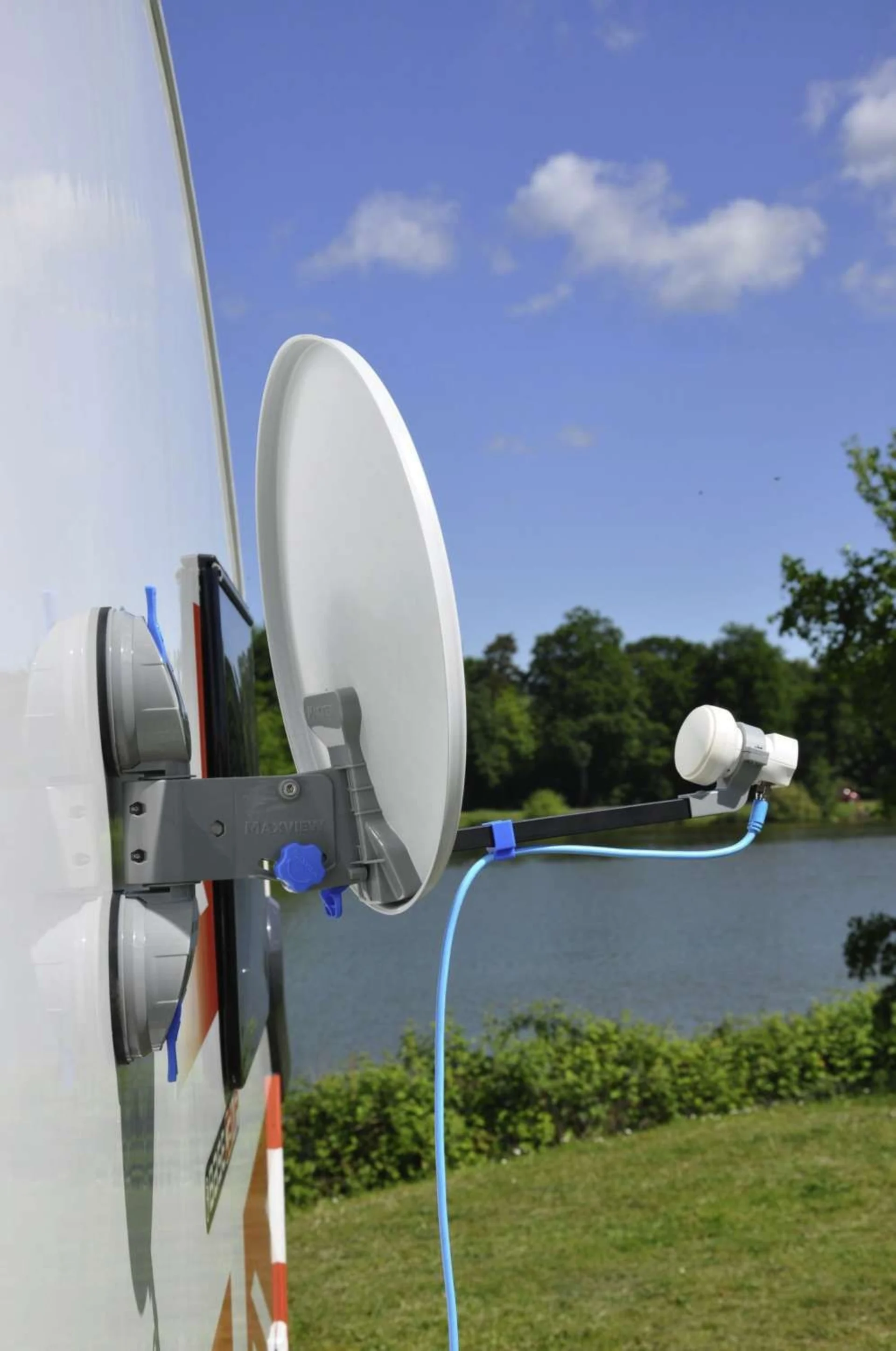 Easyfind Maxview Remora Pro Sat Anlage Single LNB inklusive Full HD Receiver
