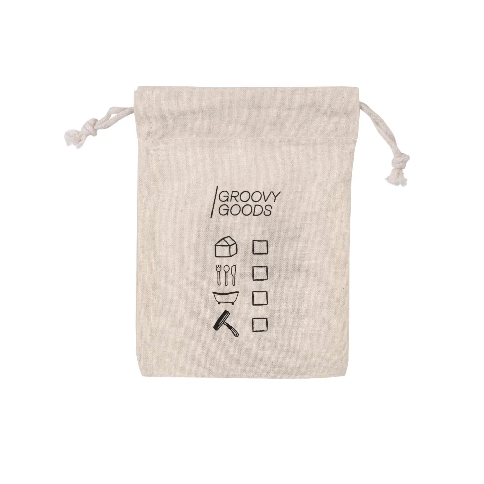 GroovyGoods Sacs à fermeture pour nettoyants solides 14 x 10 cm