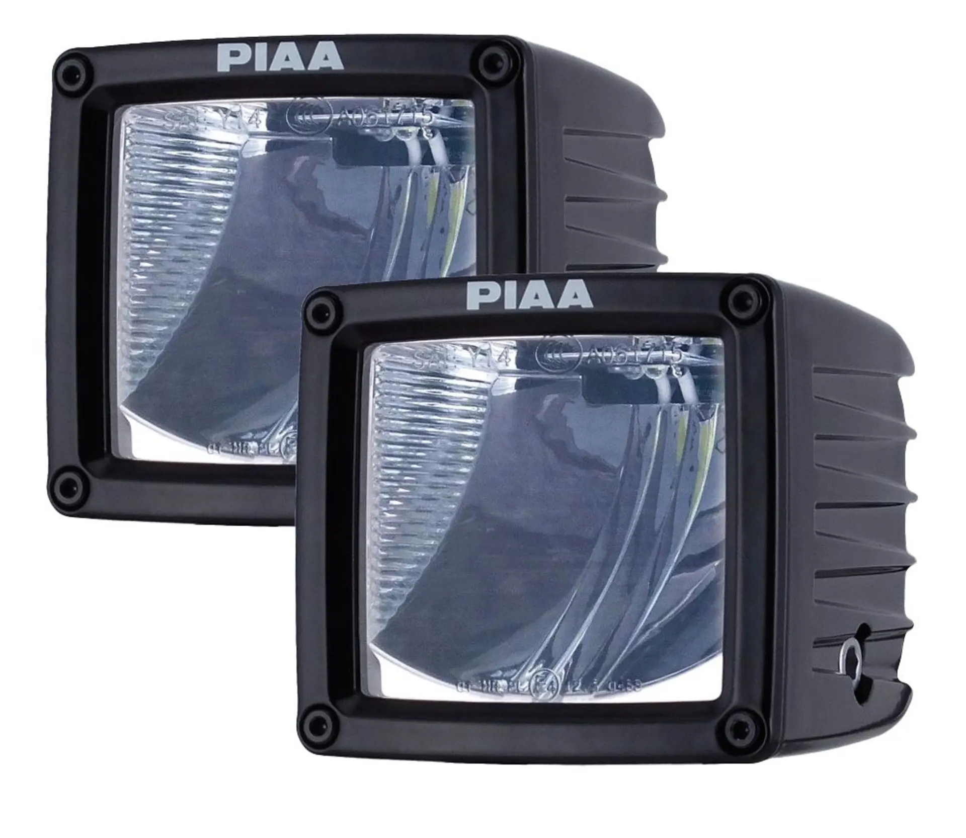 PIAA LED-Fernscheinwerfer Satz 3’’ 12/24 V 81 x 74 mm, 600 lm, homologiert, Ref. 12.5