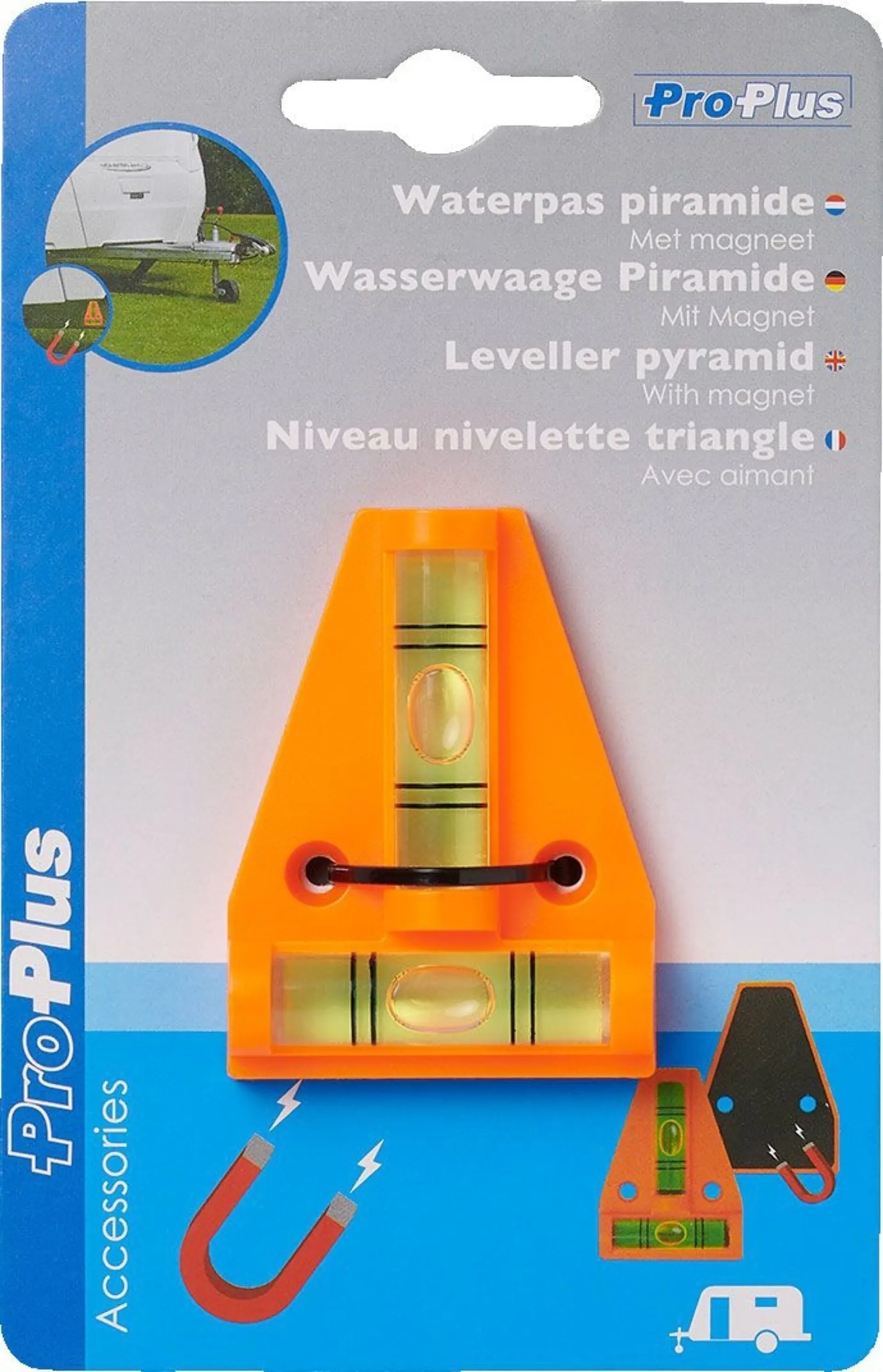 Niveau à bulle ProPlus Piramide avec support magnétique