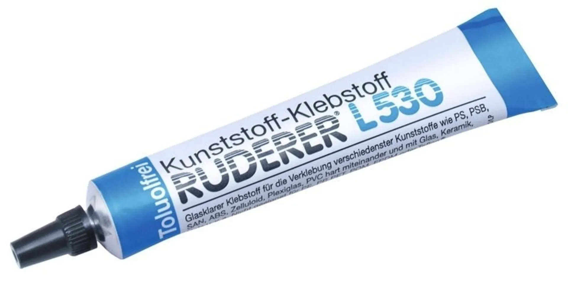 Ruderer L530 Spezialklebstoff - glasklarer Kleber für Kunststoffe