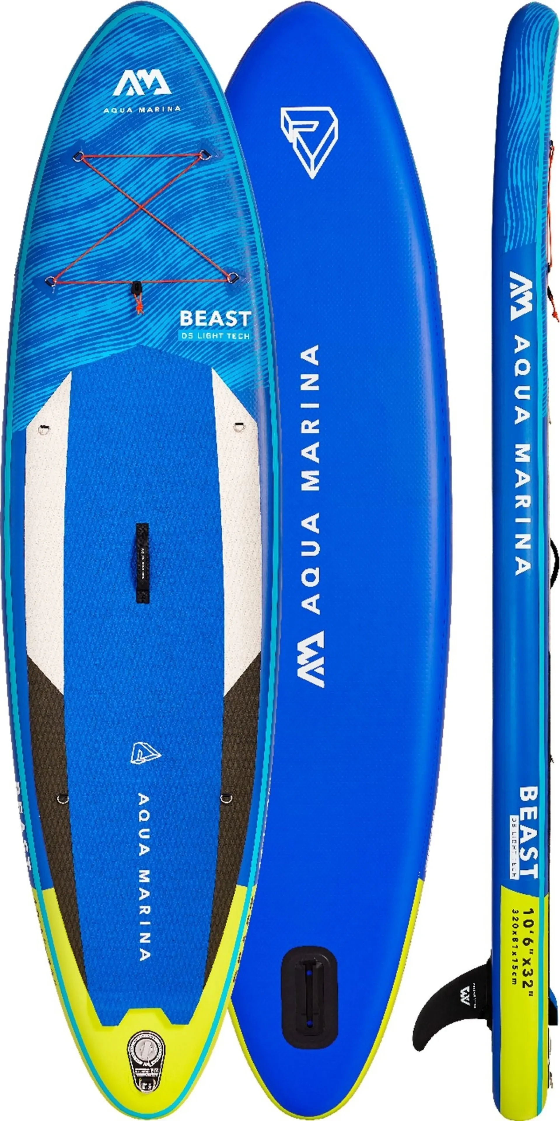 Aqua Marina Beast 2022 All Around Advanced Stand up paddling Set 6 teilig