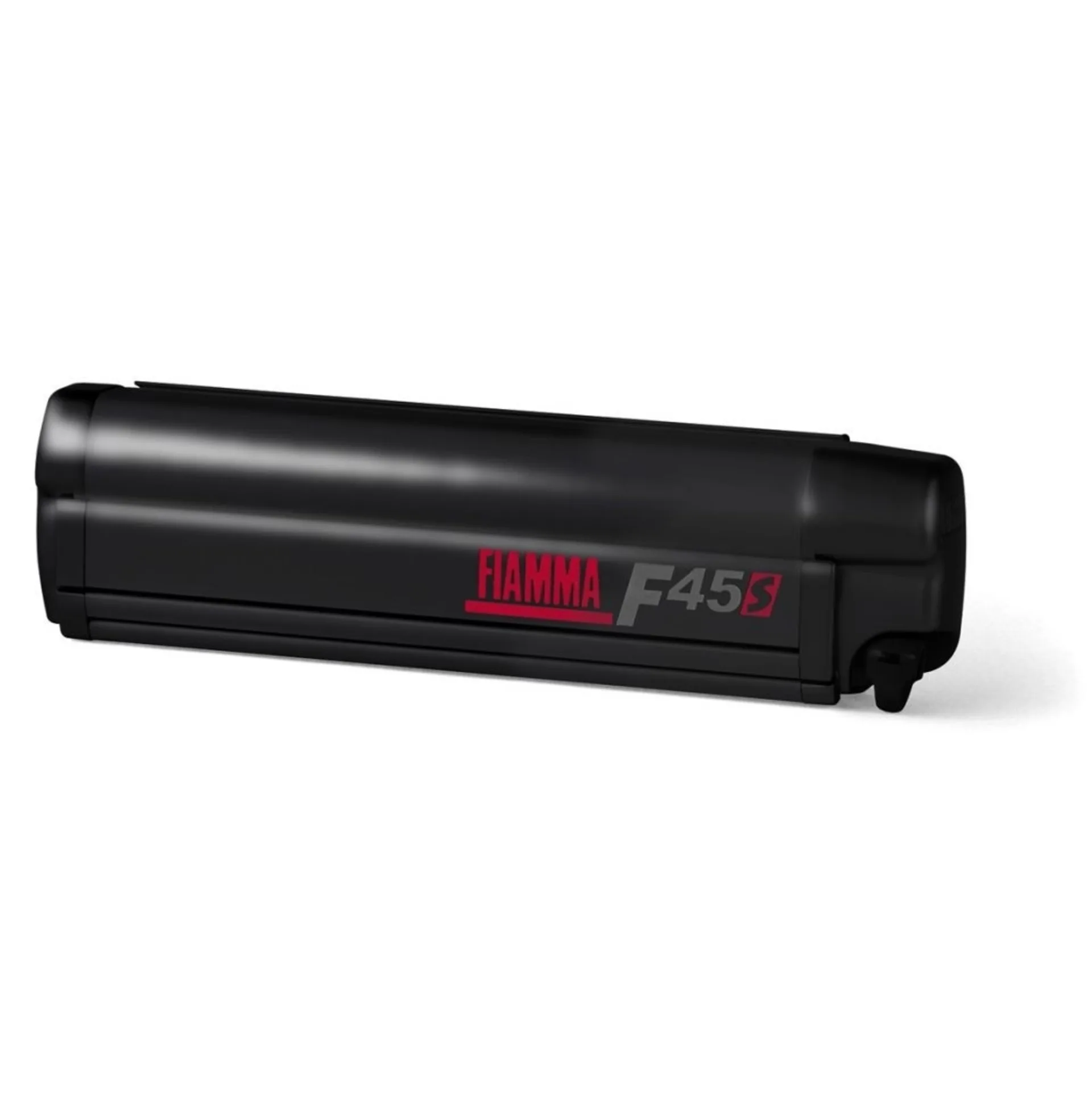 Fiamma F45s 230 Wandmarkise Gehäusefarbe Deep Black Tuchfarbe Royal Grey 2,3 m