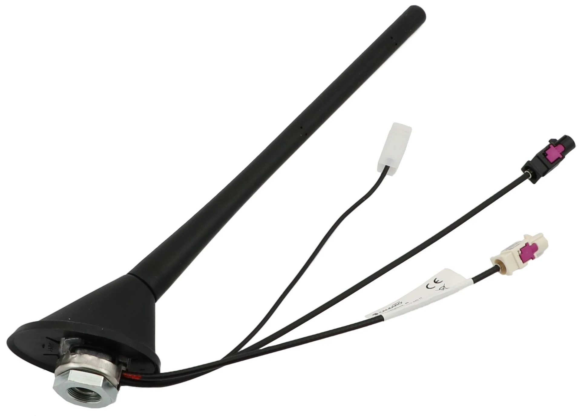 Antenne active Calearo 16 V pour DAB+ et AM/FM