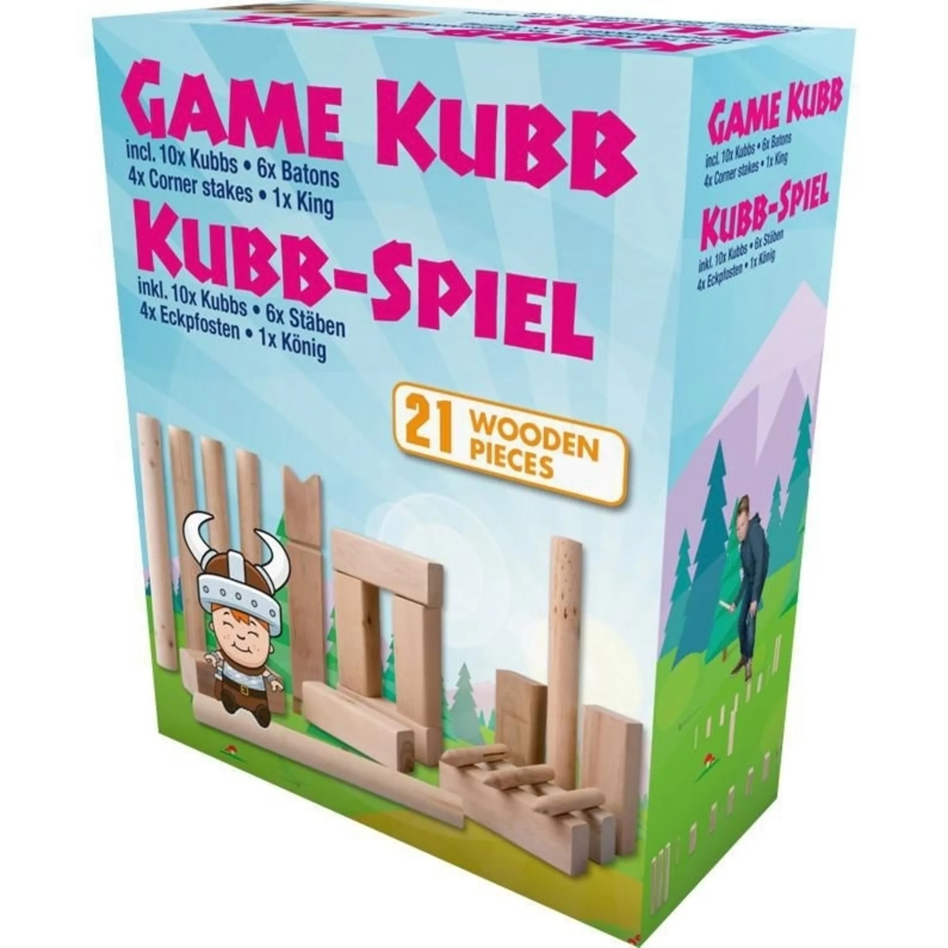 Kubb-Spiel