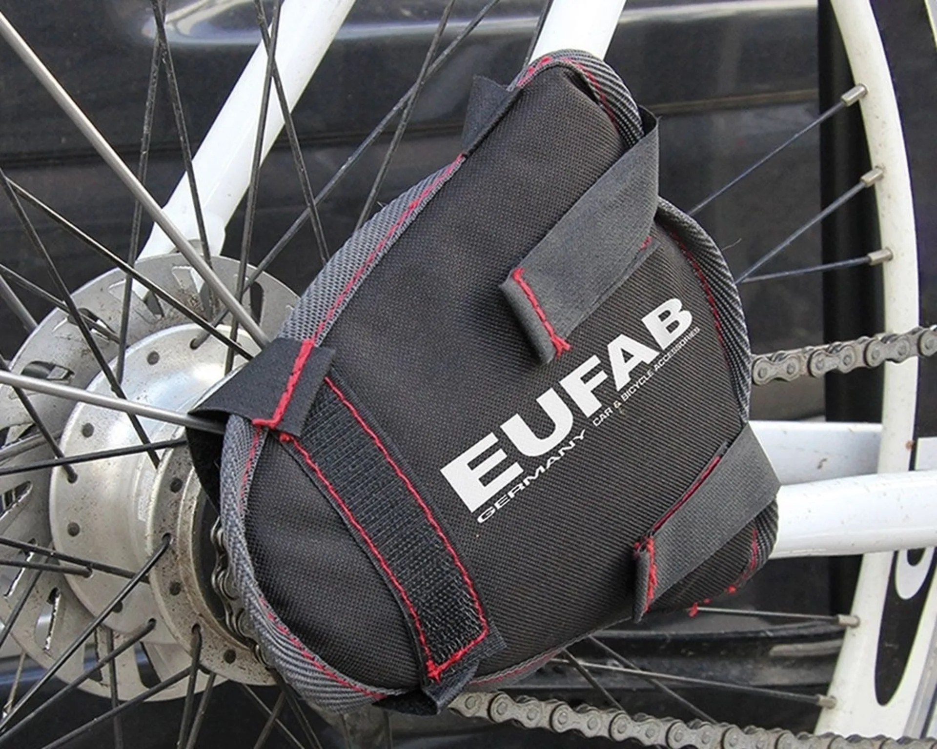 Protection de transport pour vélo Eufab 6 pièces