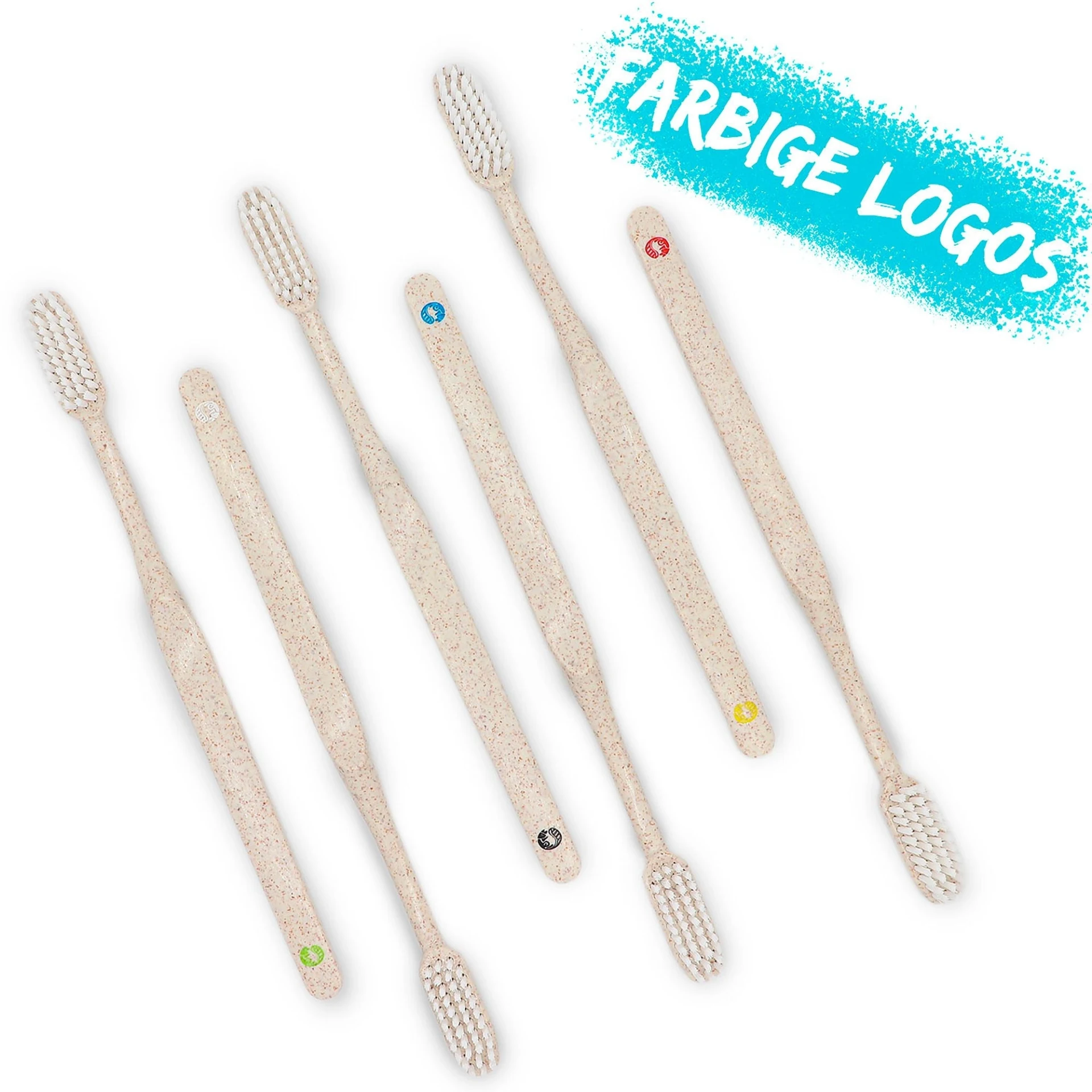 Brosses à dents Chinchilla biodégradables, lot de 6