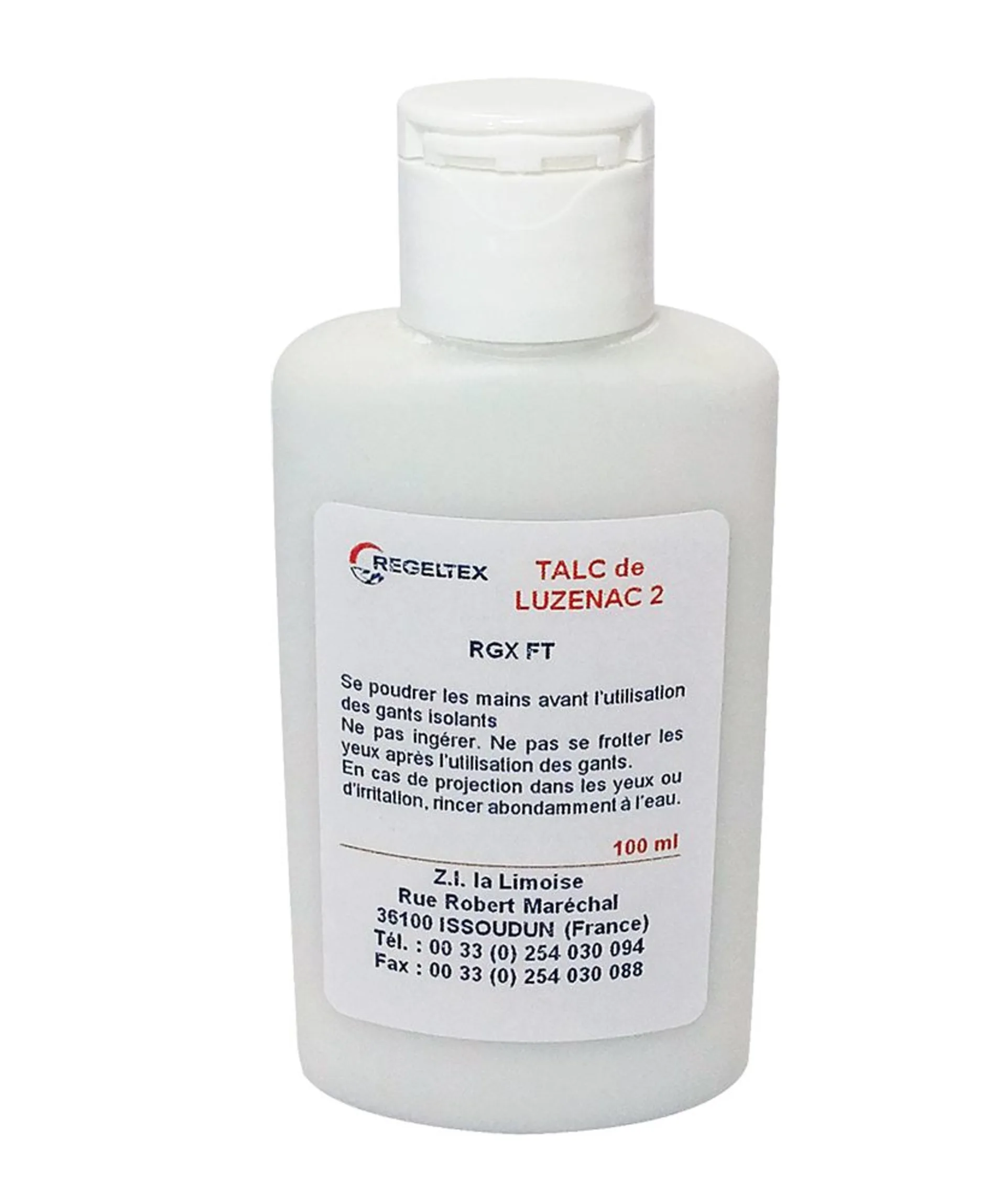 Talkum-Pulver für Gummi Schutzhandschuhe Flasche à 100 ml