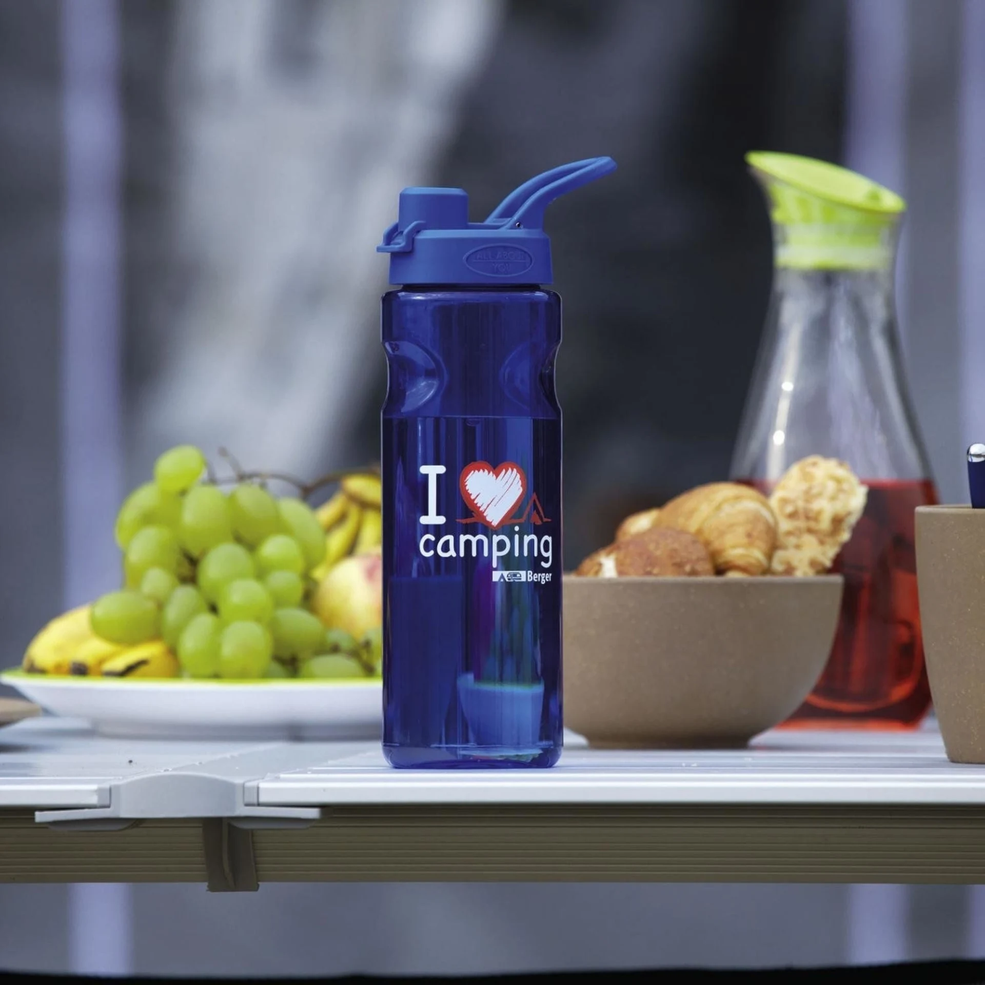 Berger Trinkflasche I love Camping 0,75 l