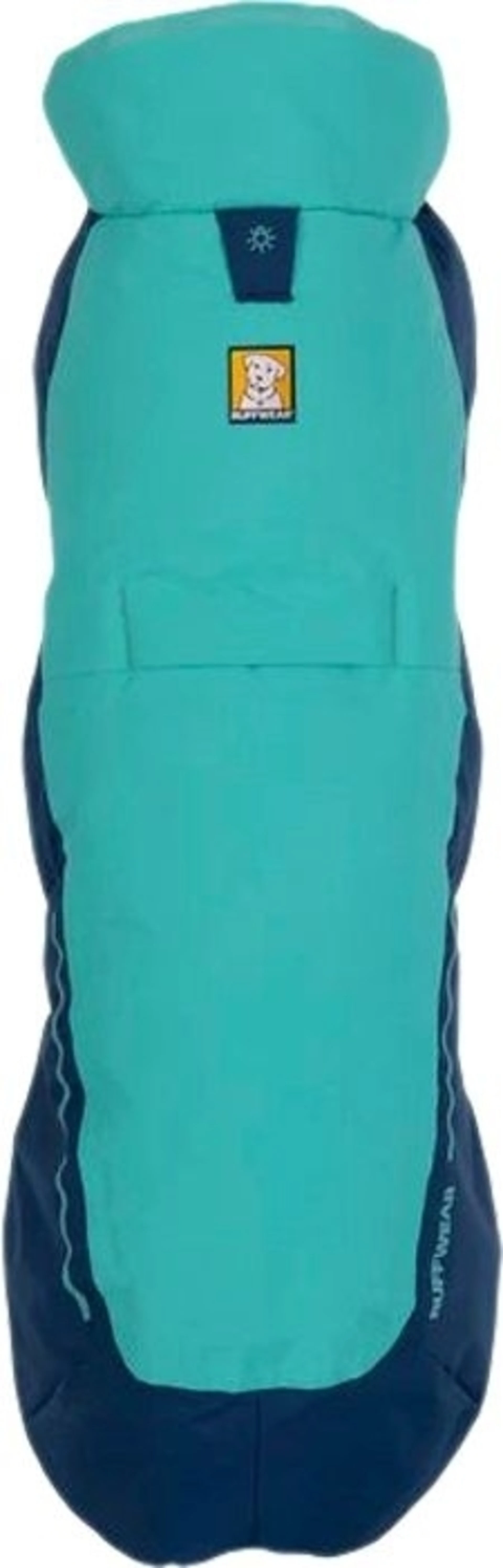 Ruffwear Vert Hundejacke wasserdicht M 69–81 cm Aurora Teal