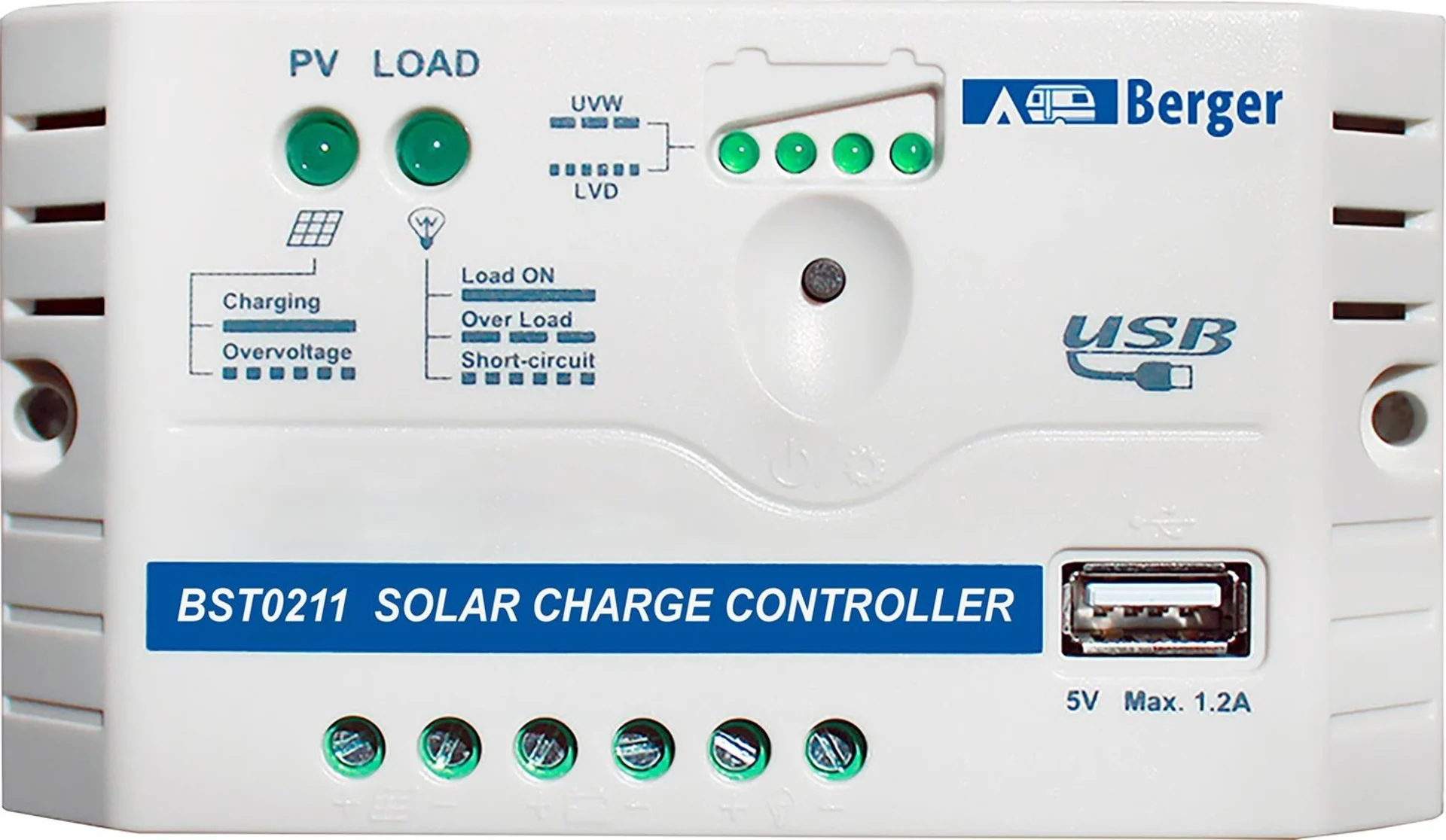 Berger Smart Travel Faltbares Solarmodul 120 W inkl. Solar-Laderegler