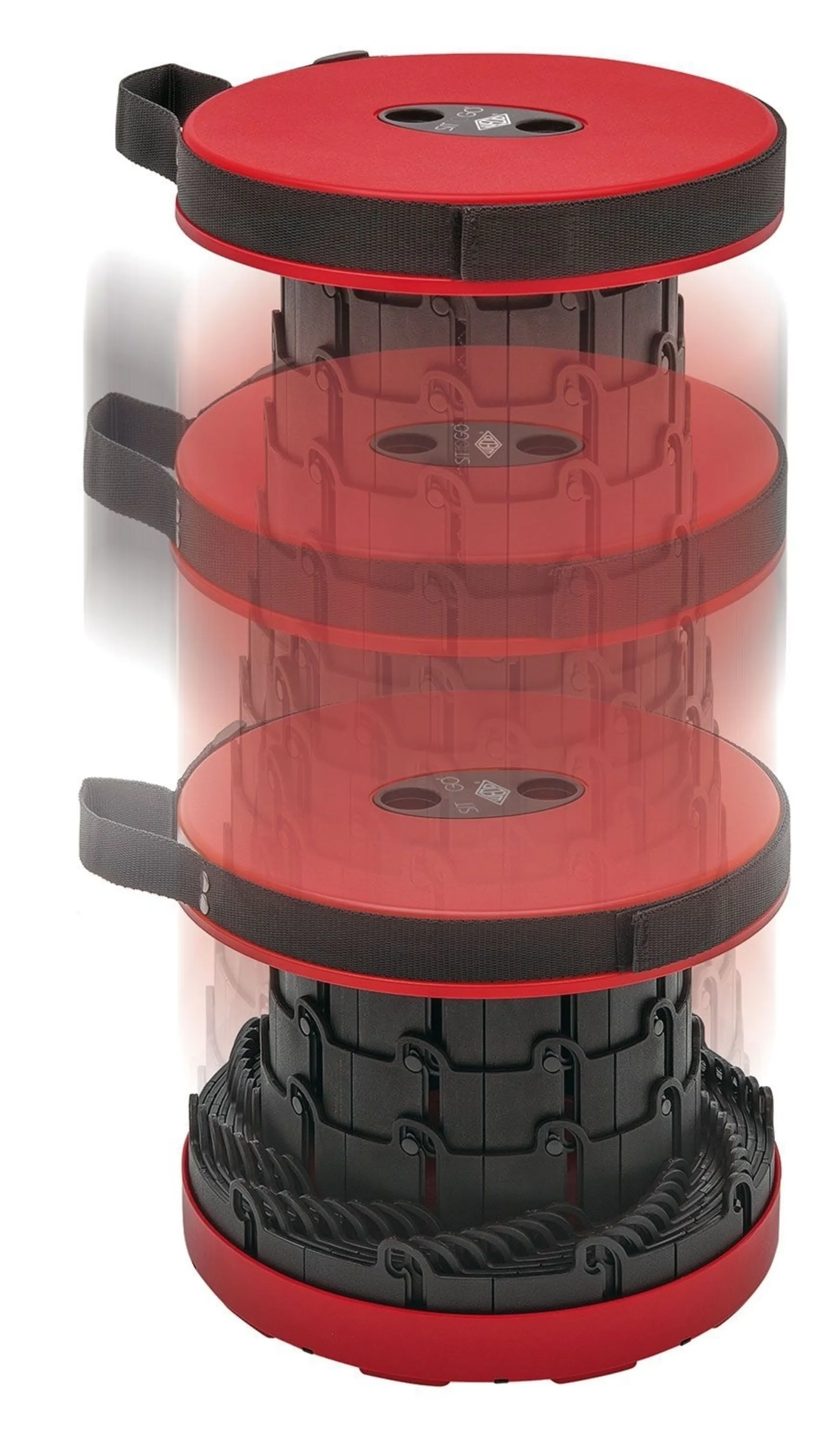 Tabouret télescopique Wedo Sittogo noir
