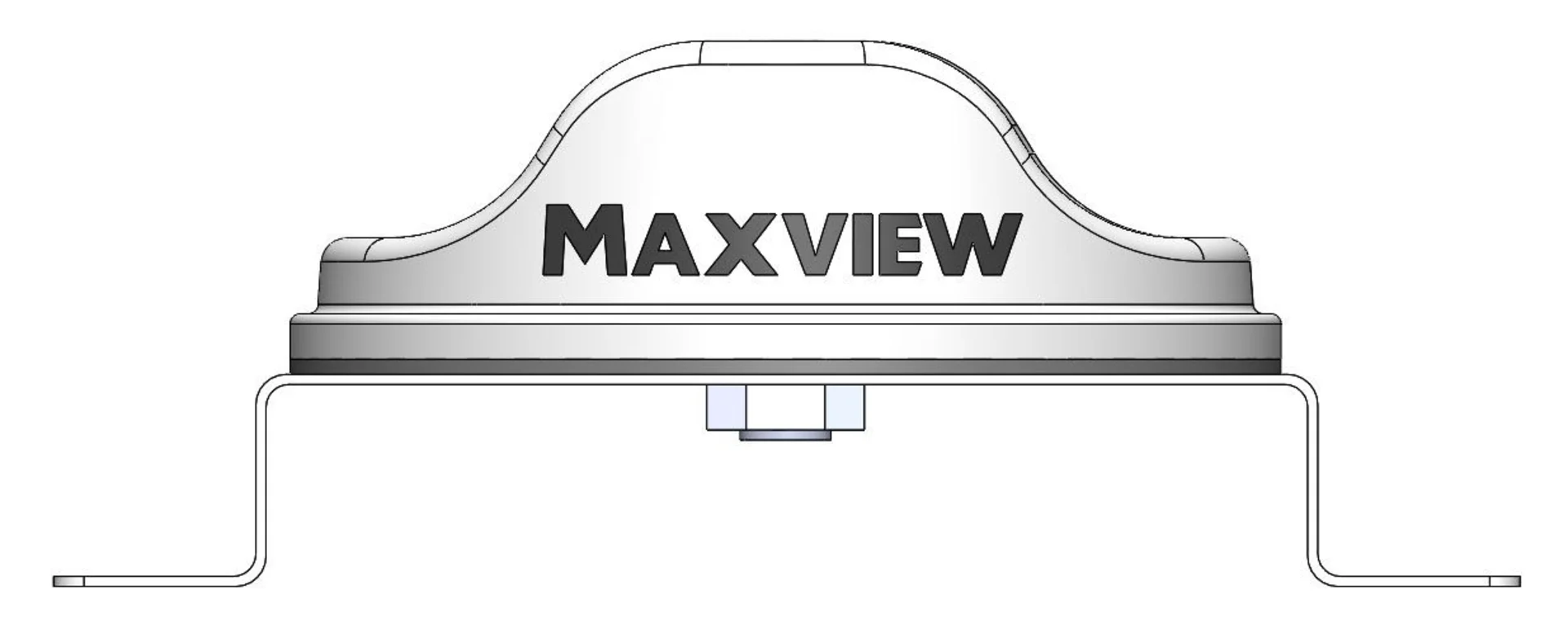 Maxview Roam support de toit blanc