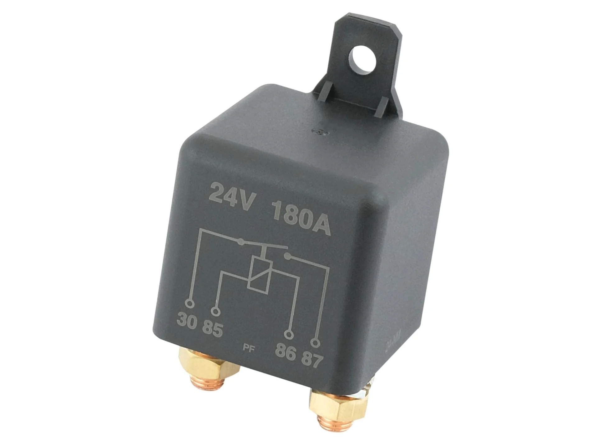 Relais haute performance 24 V 180 A, contact à fermeture 0 - 1, 2 x M6