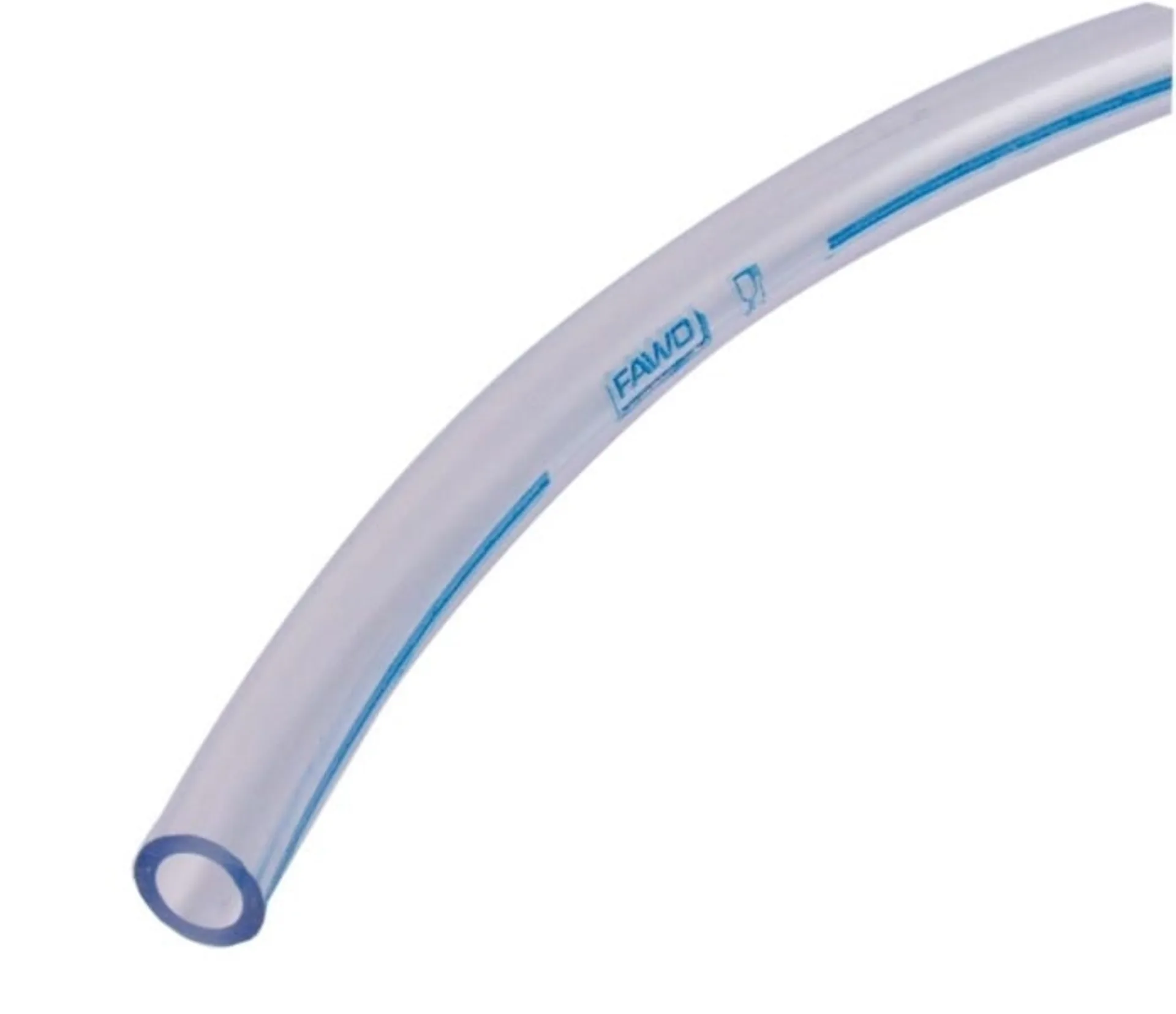 Klarer Wasserschlauch ohne Gewebe 8x2mm per lfm
