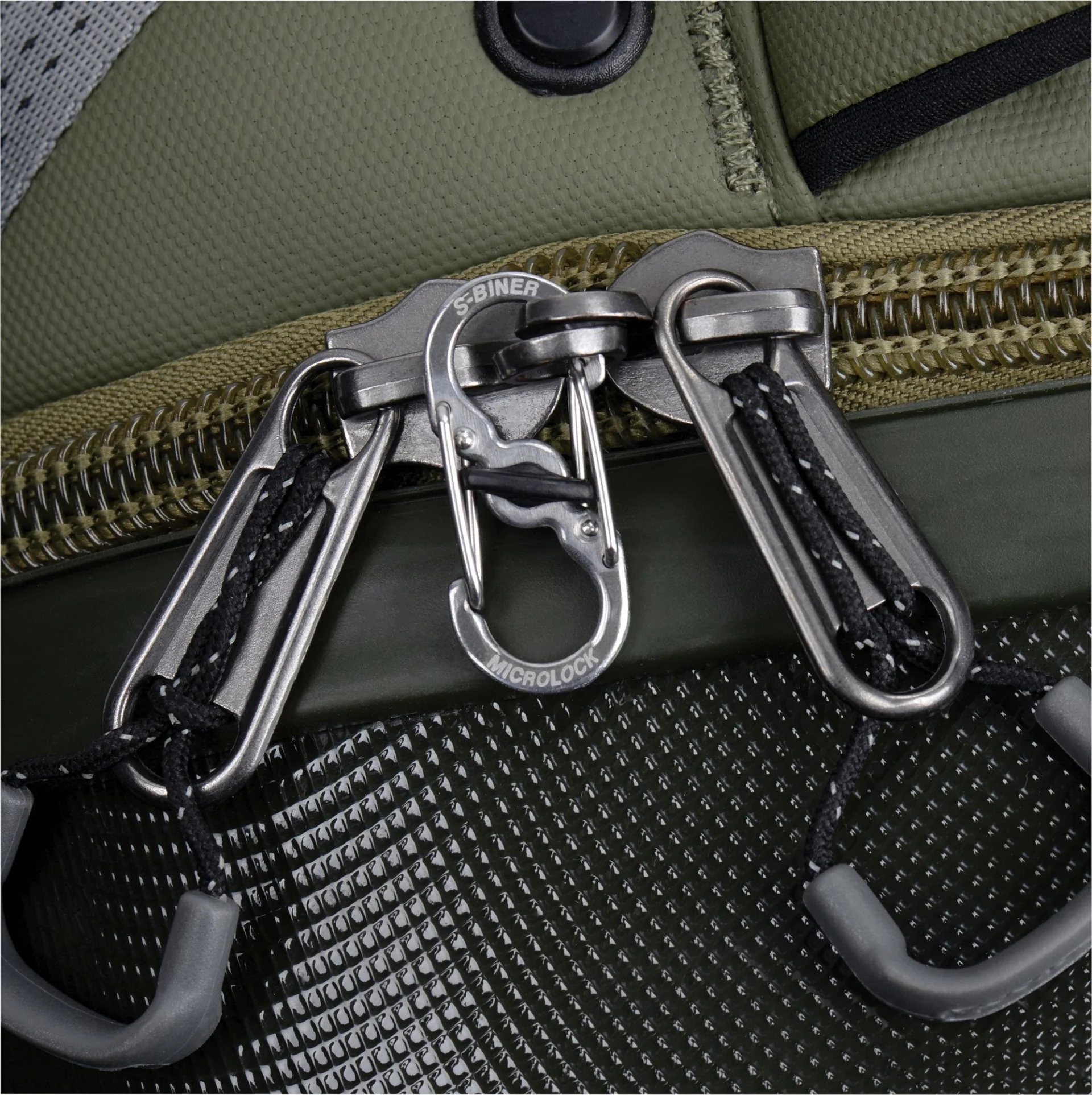 Nite Ize S-Biner MicroLock - argent, 2 pièces