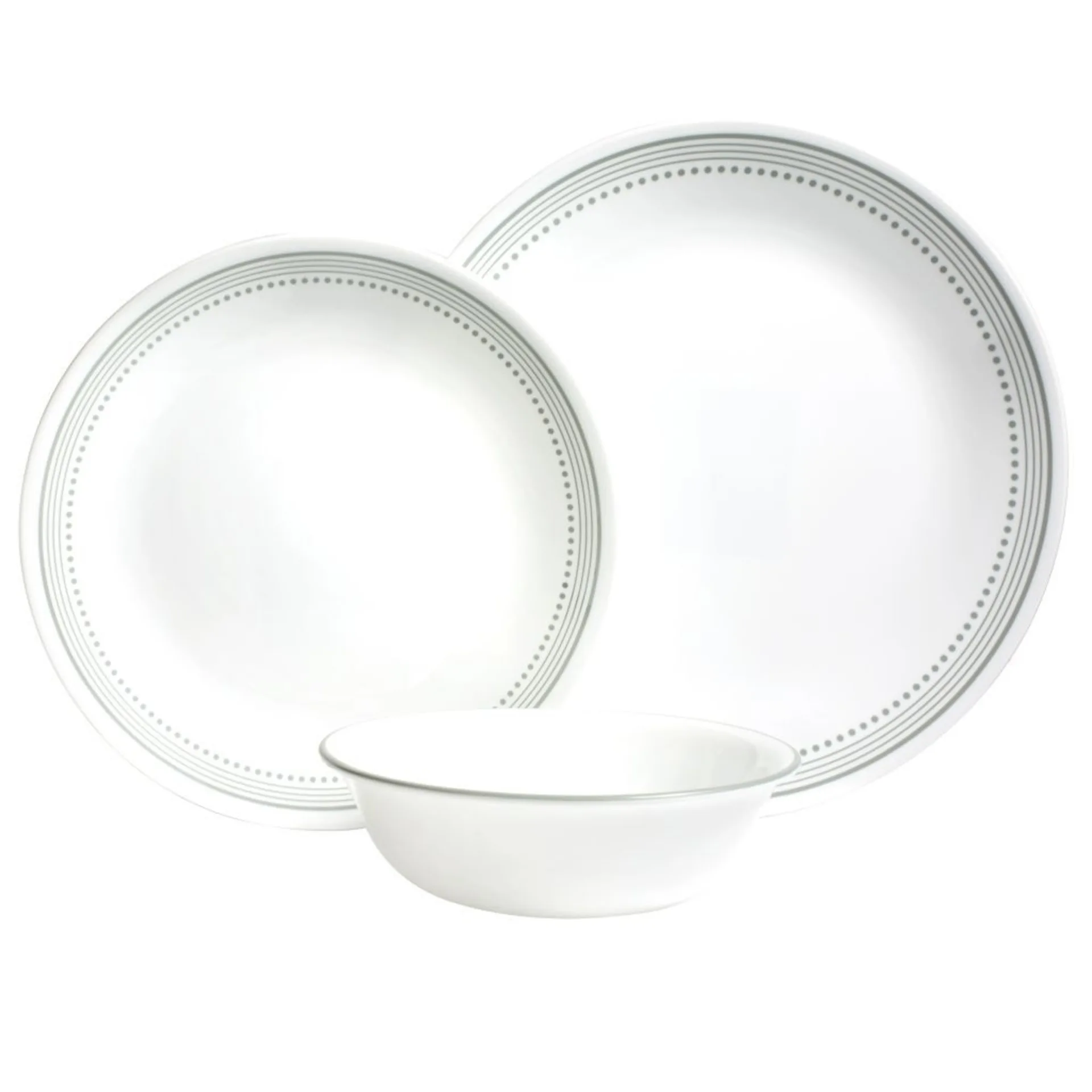 Geschirrset Mystic Grey 12-teilig