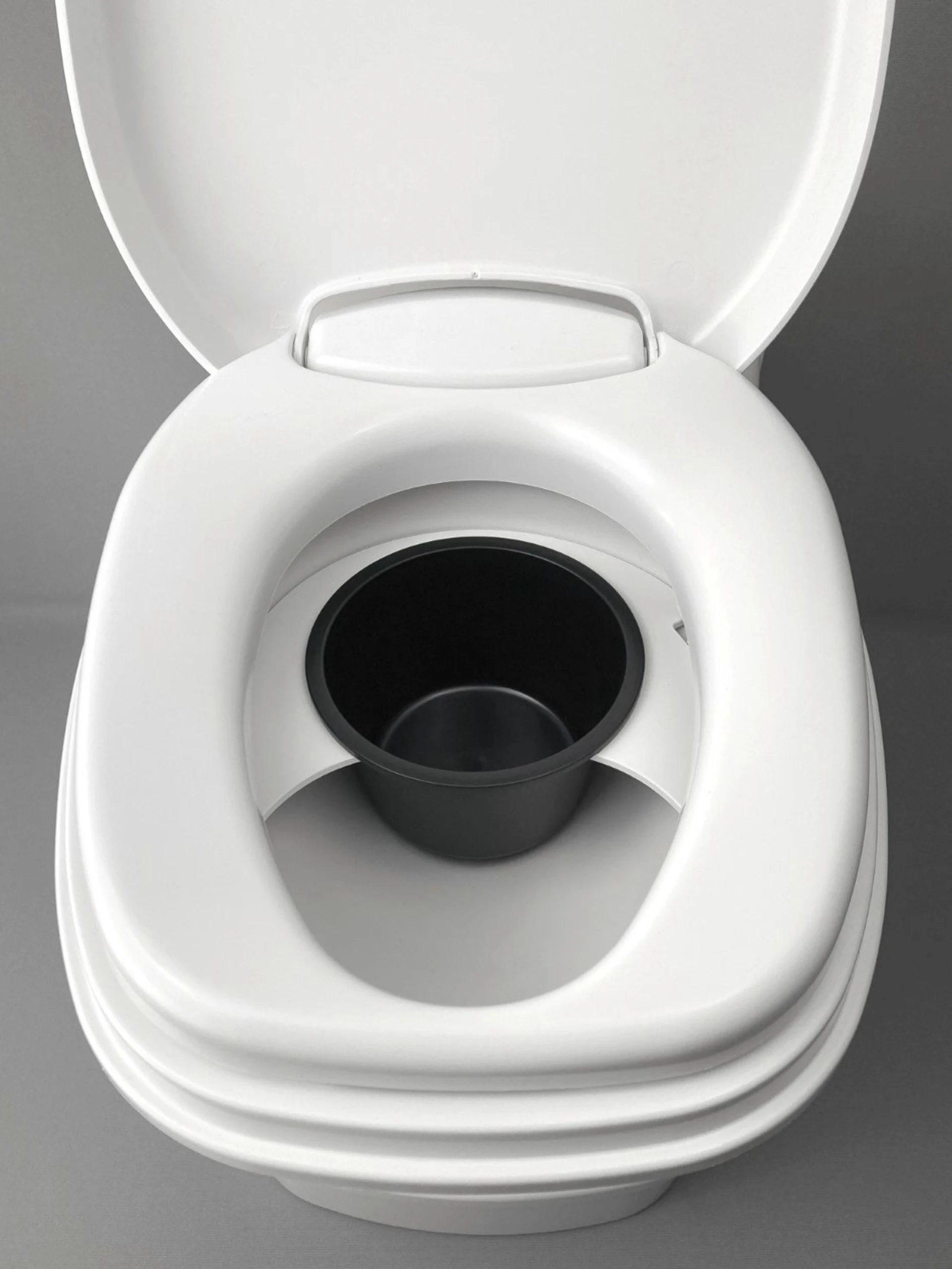 Flexaport Trenntoiletten-Einsatz Set passend für Thetford C200 weiß PVC mit 50 Tüten geruchsdicht inkl. Folienschweißgerät 15 cm