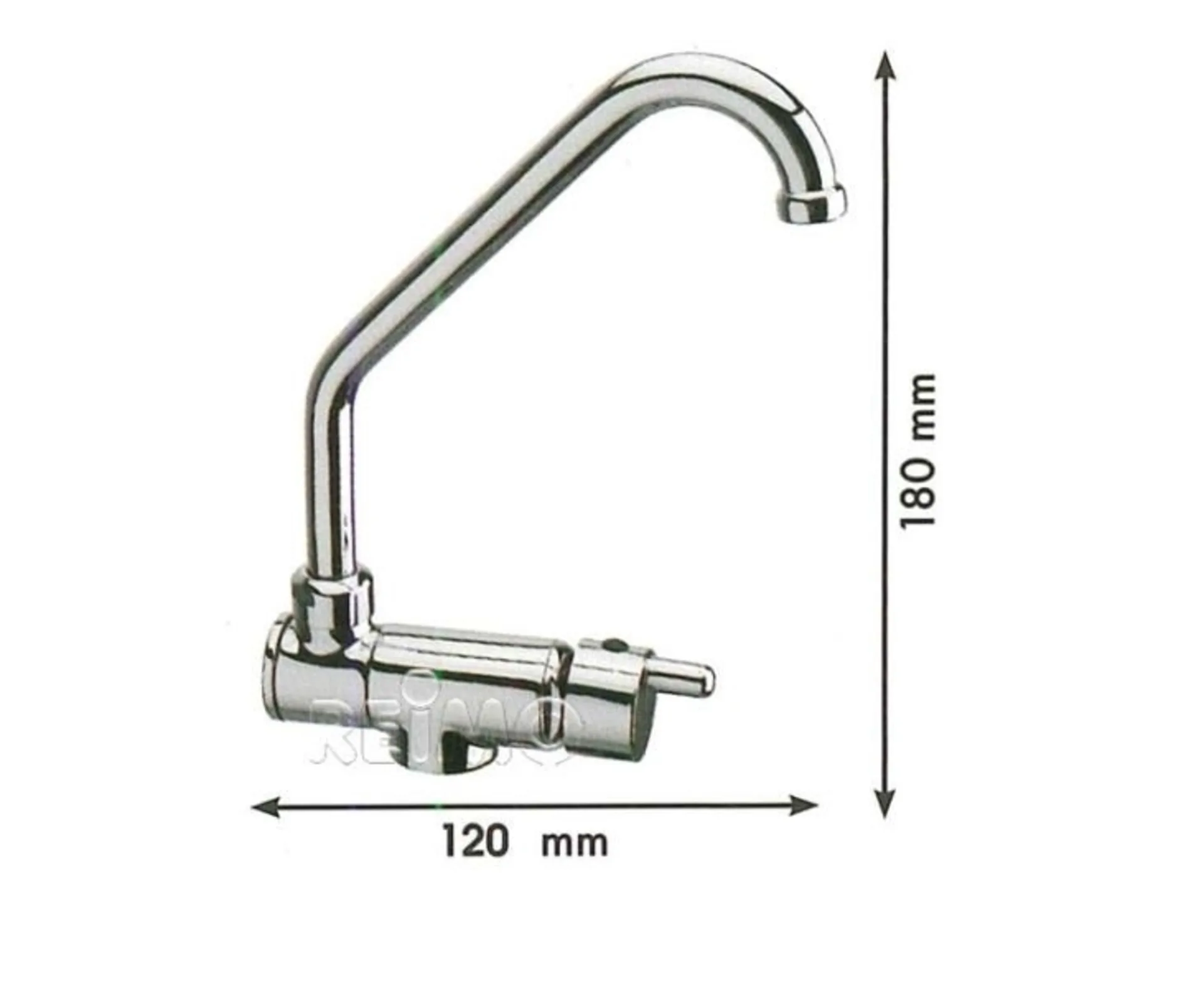 Kaltwasser-Wasserhahn für Waschbecken (Modellnummer 70508)