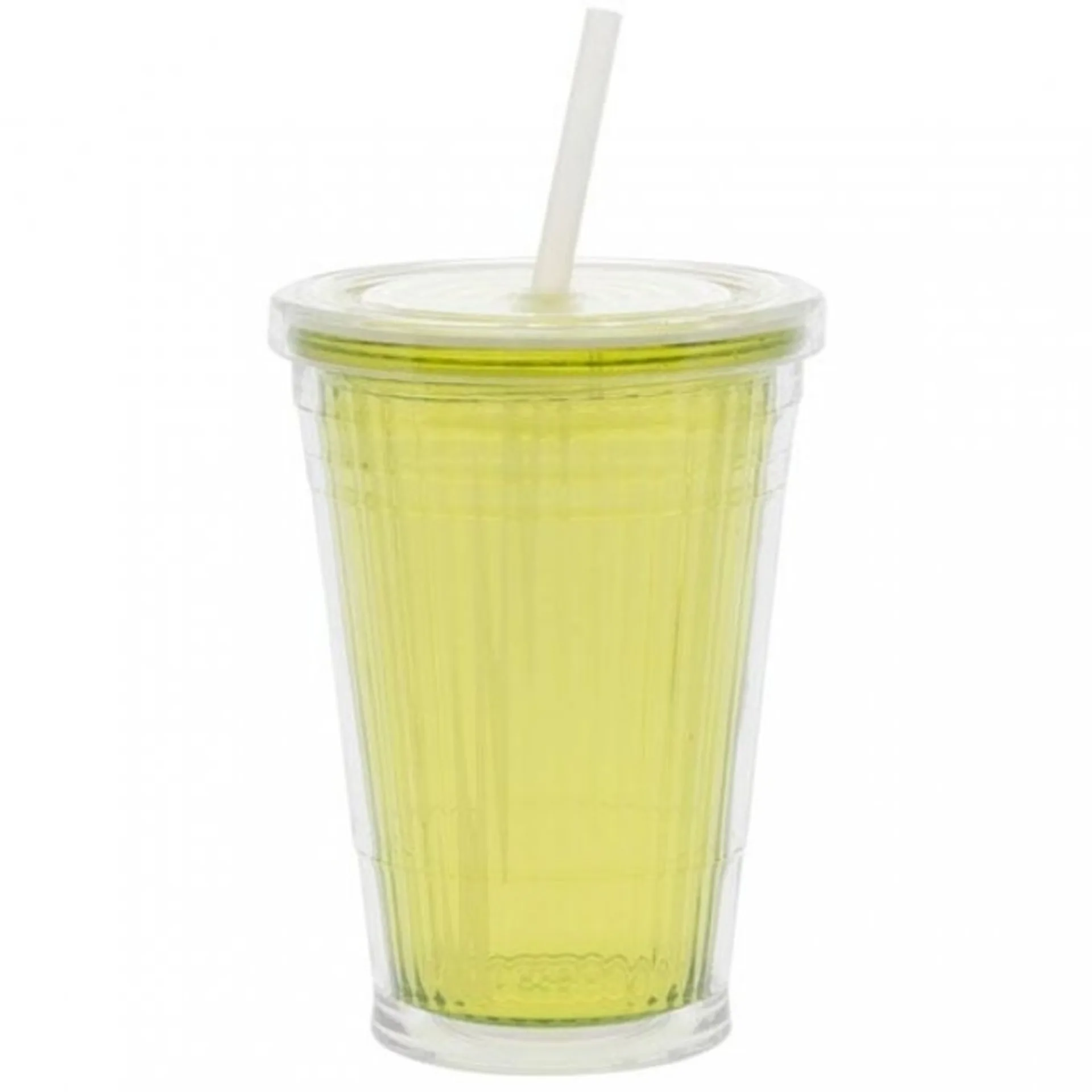 Gobelet isotherme avec paille 450 ml