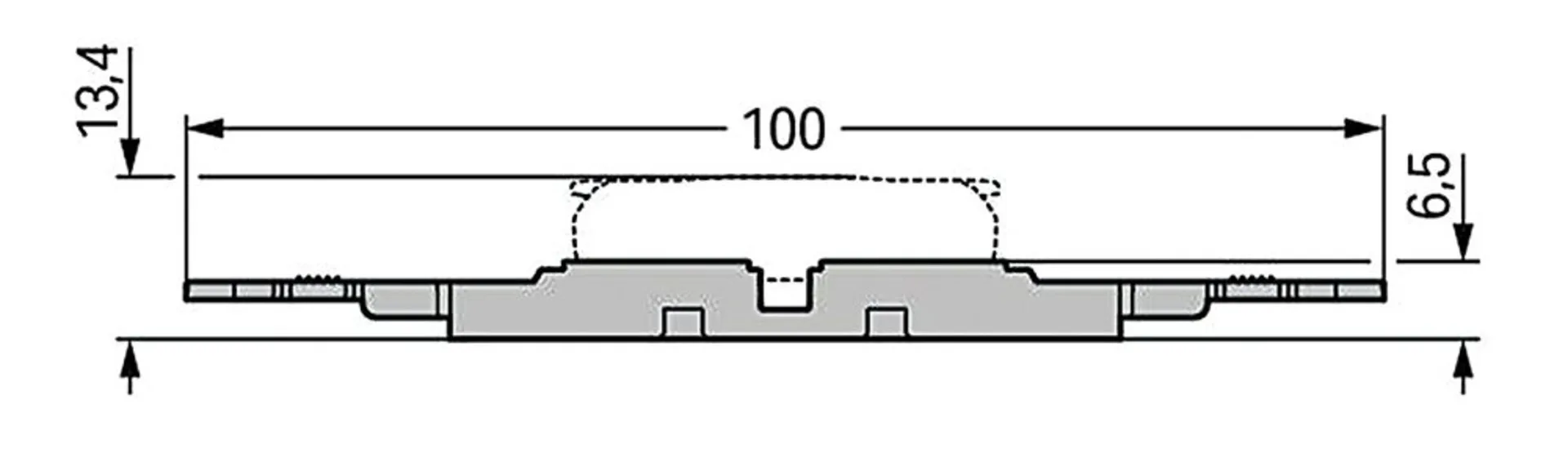 Befestigungsadapter zu 2212411