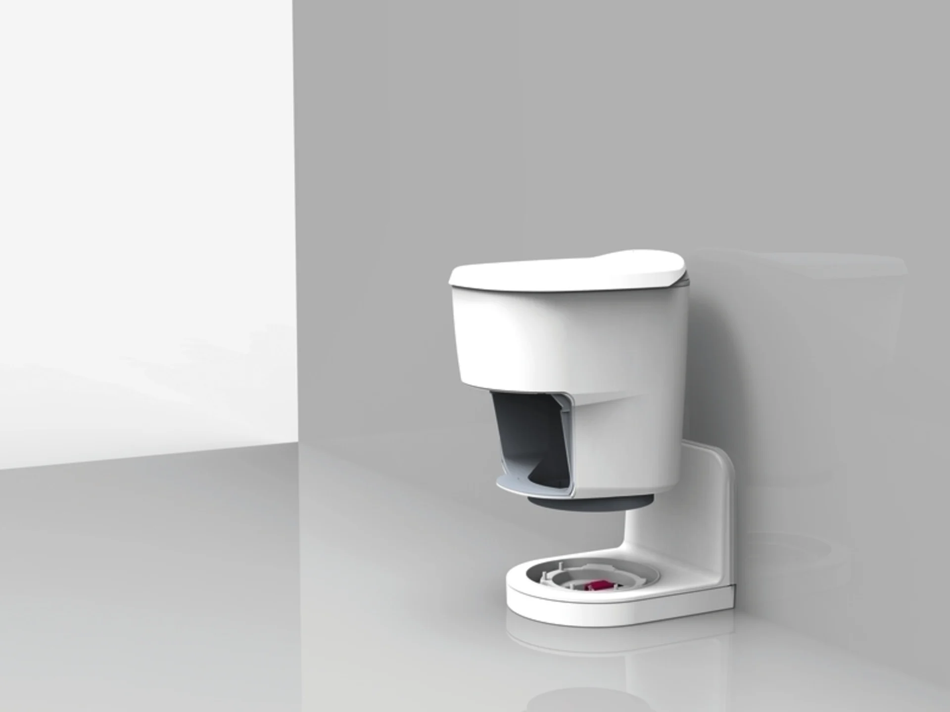 Clesana Toilette C1 mit L-Adapter Beuteltoilette Trockentoilette 12 V