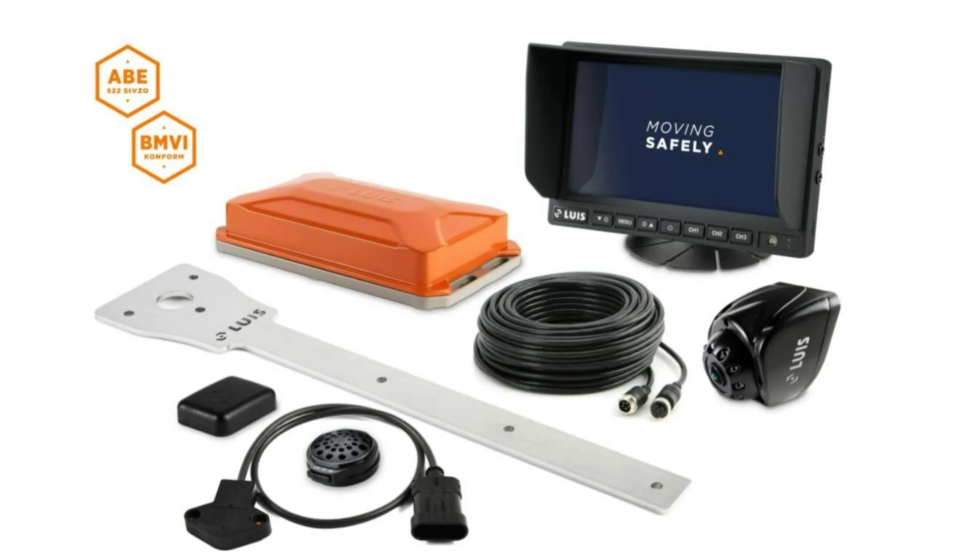 Luis Turn Detect BMVI Abbiegeassistent mit 7" Monitor