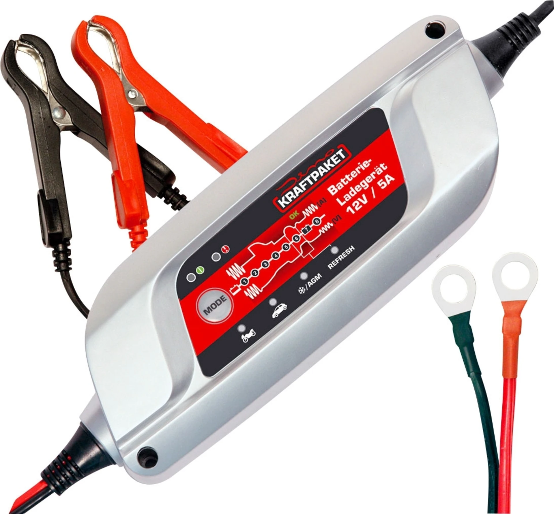 Dino Kraftpaket Batterieladegerät 12 V / 5 A