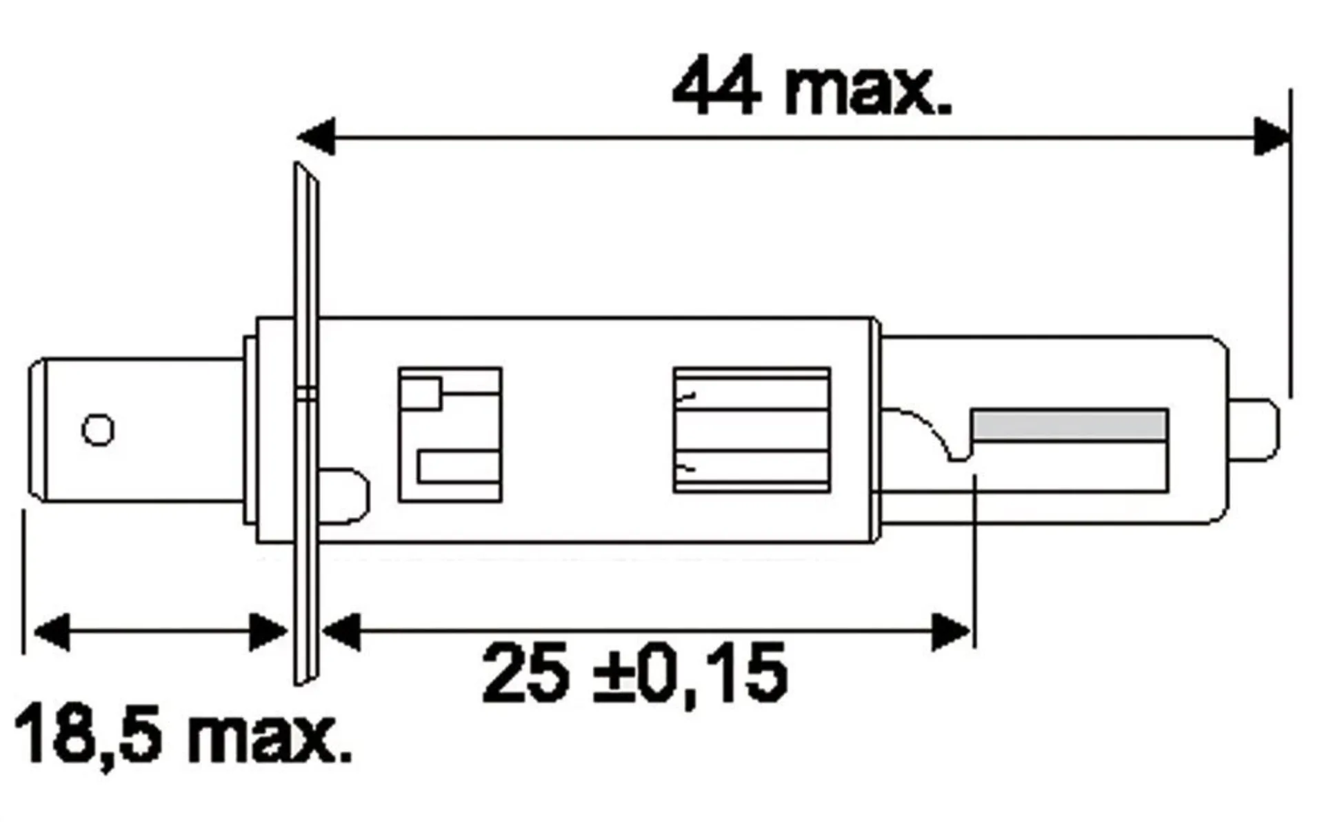 Jahn Glühlampe H1 12V 55W H1 12V 55W