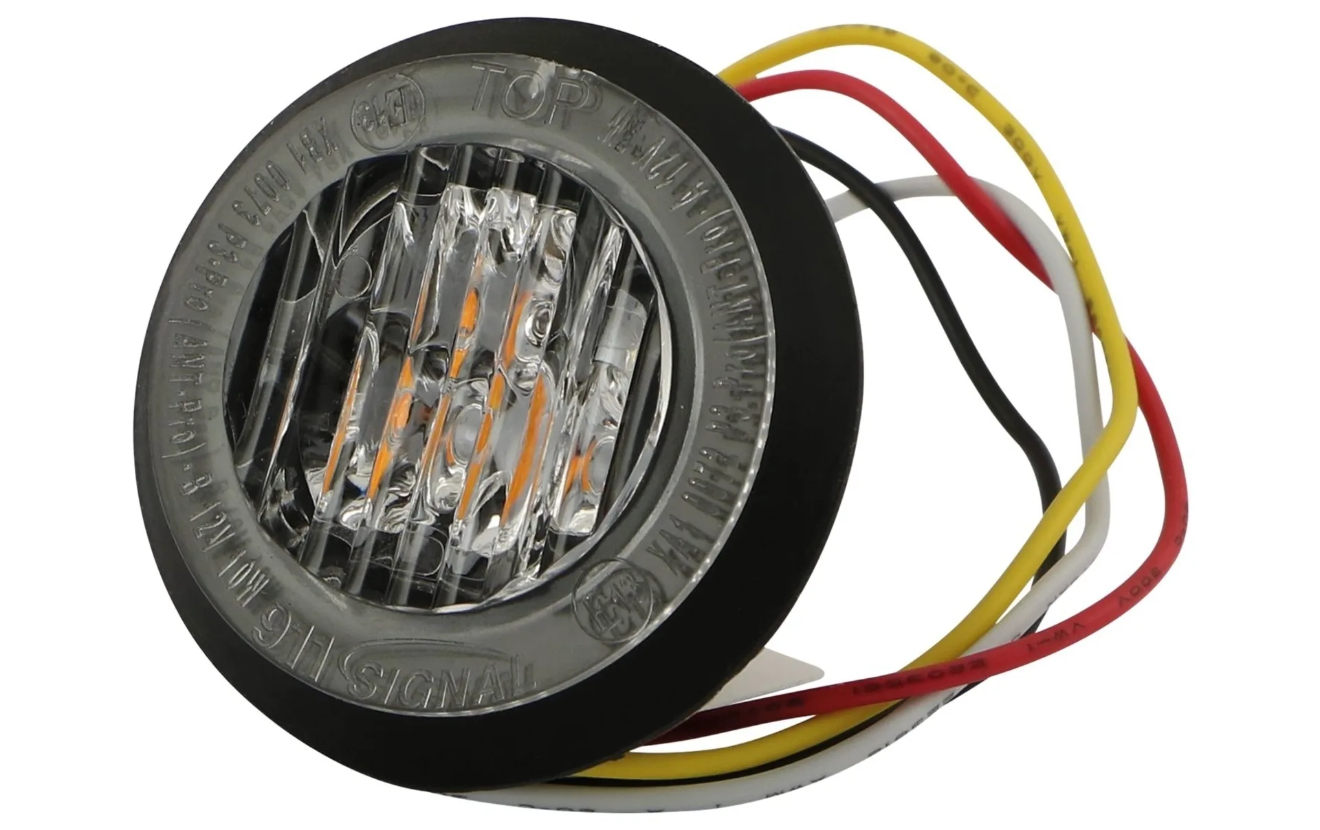 Feu à éclats LED, jaune, ECE-R65, 12/24 V