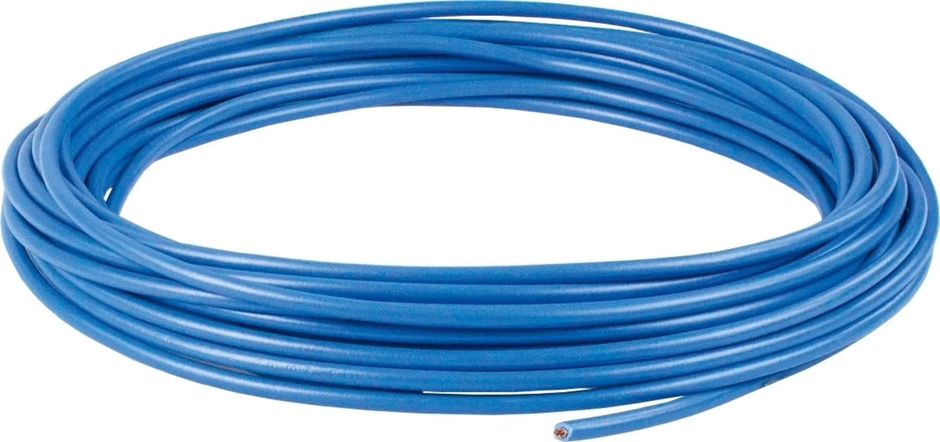 Conducteur flexible bleu 1,5 mm² Longueur 5 m