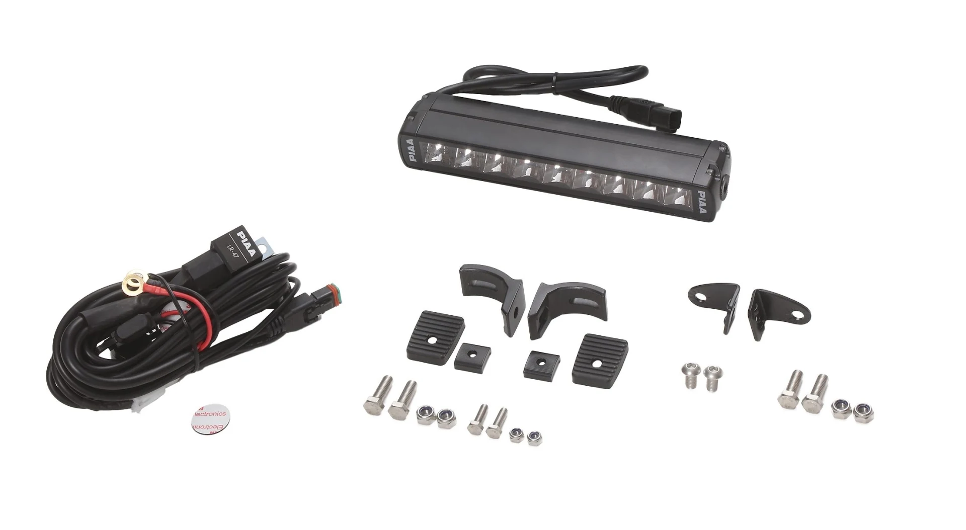PIAA LED-Fernscheinwerfer Lightbar 10’’ 12/24 V 246 × 40 mm, 4’000 lm, homologiert, Ref. 25