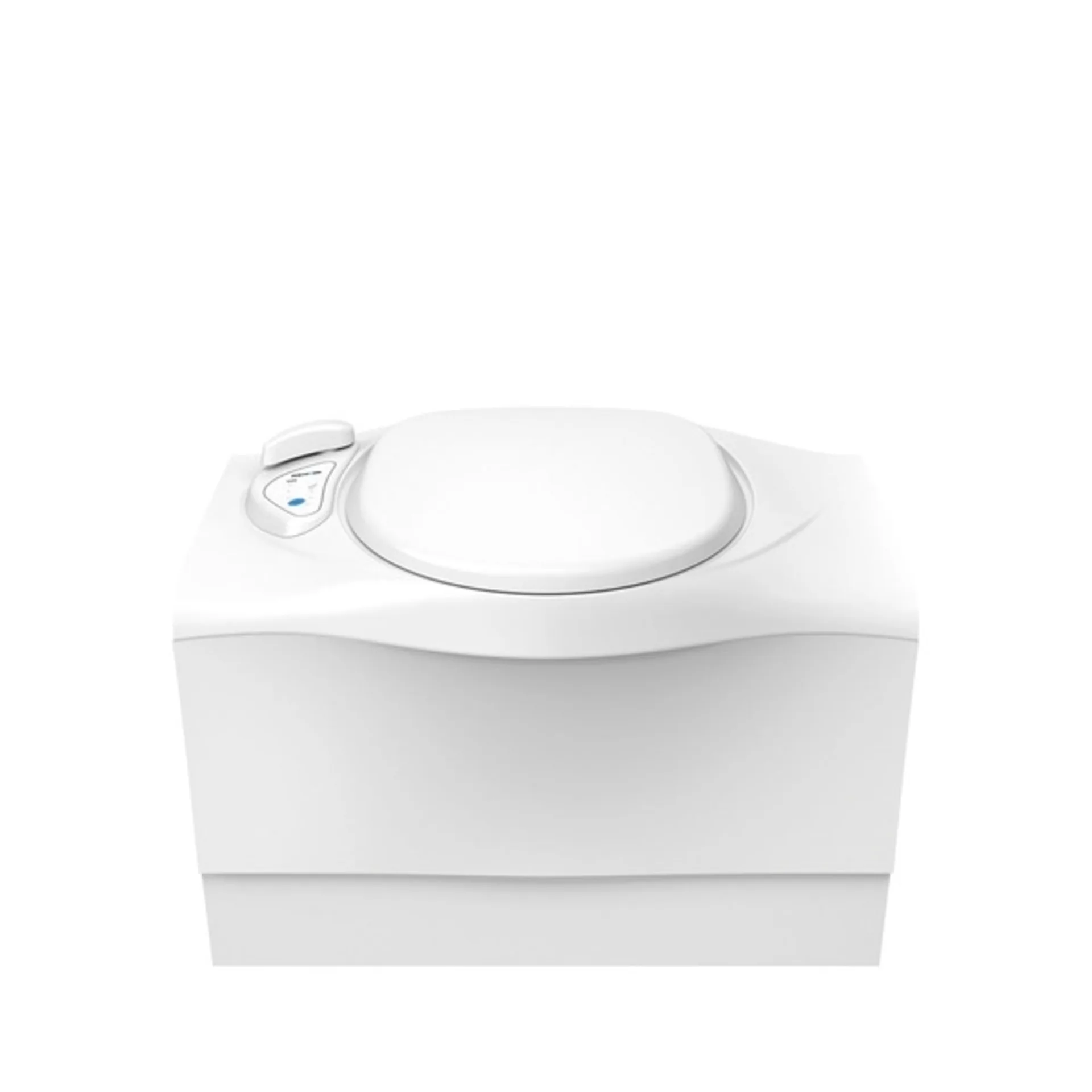 Toilettes à cassette C402-X électrique, blanc droit