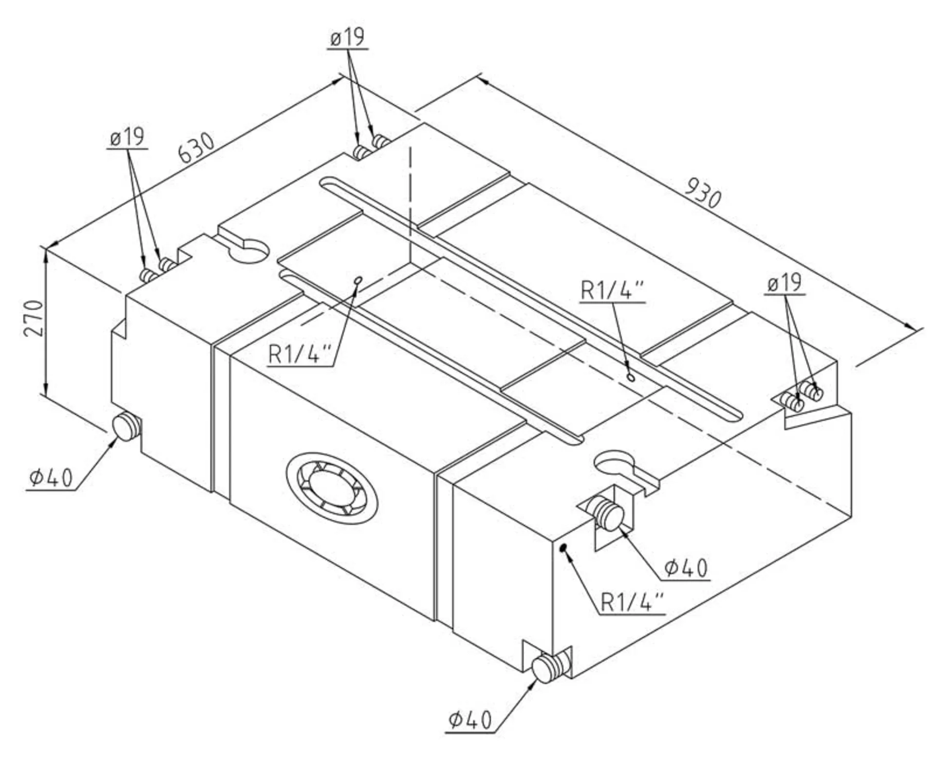 Frisch-/Abwassertank aus lebensmittelechtem PE - 150 l Frisch-/Abwassertank aus lebensmittelechtem PE - 150 l
