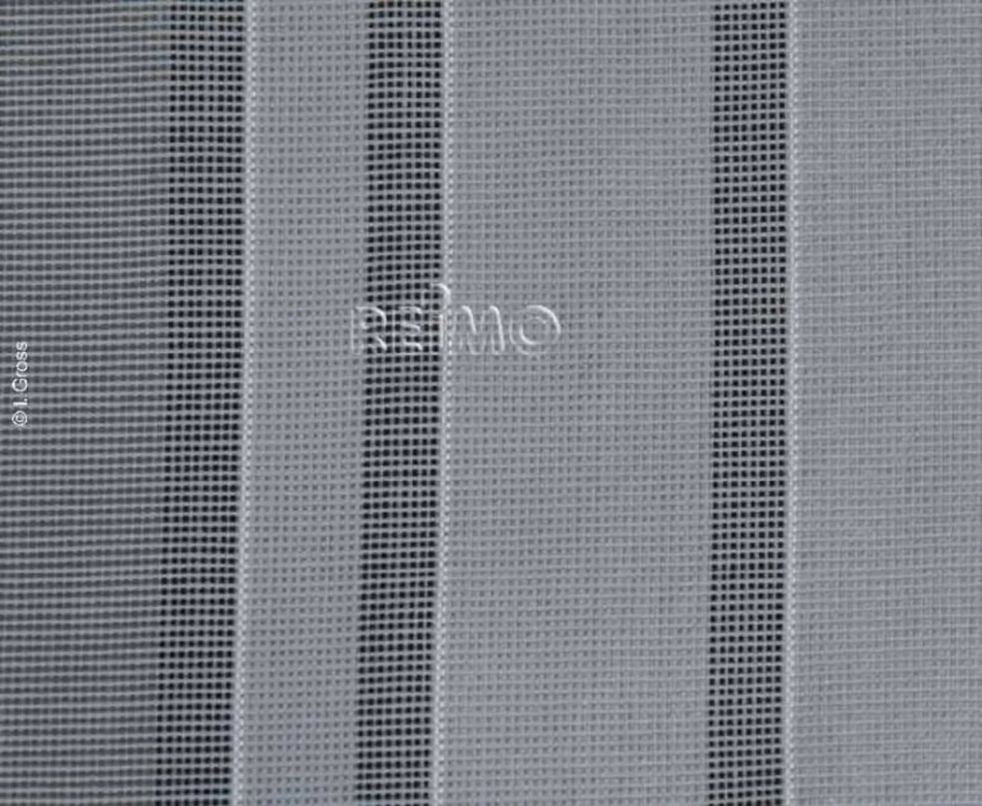 Tapis d'auvent Safari 2.5x4m gris/blanc